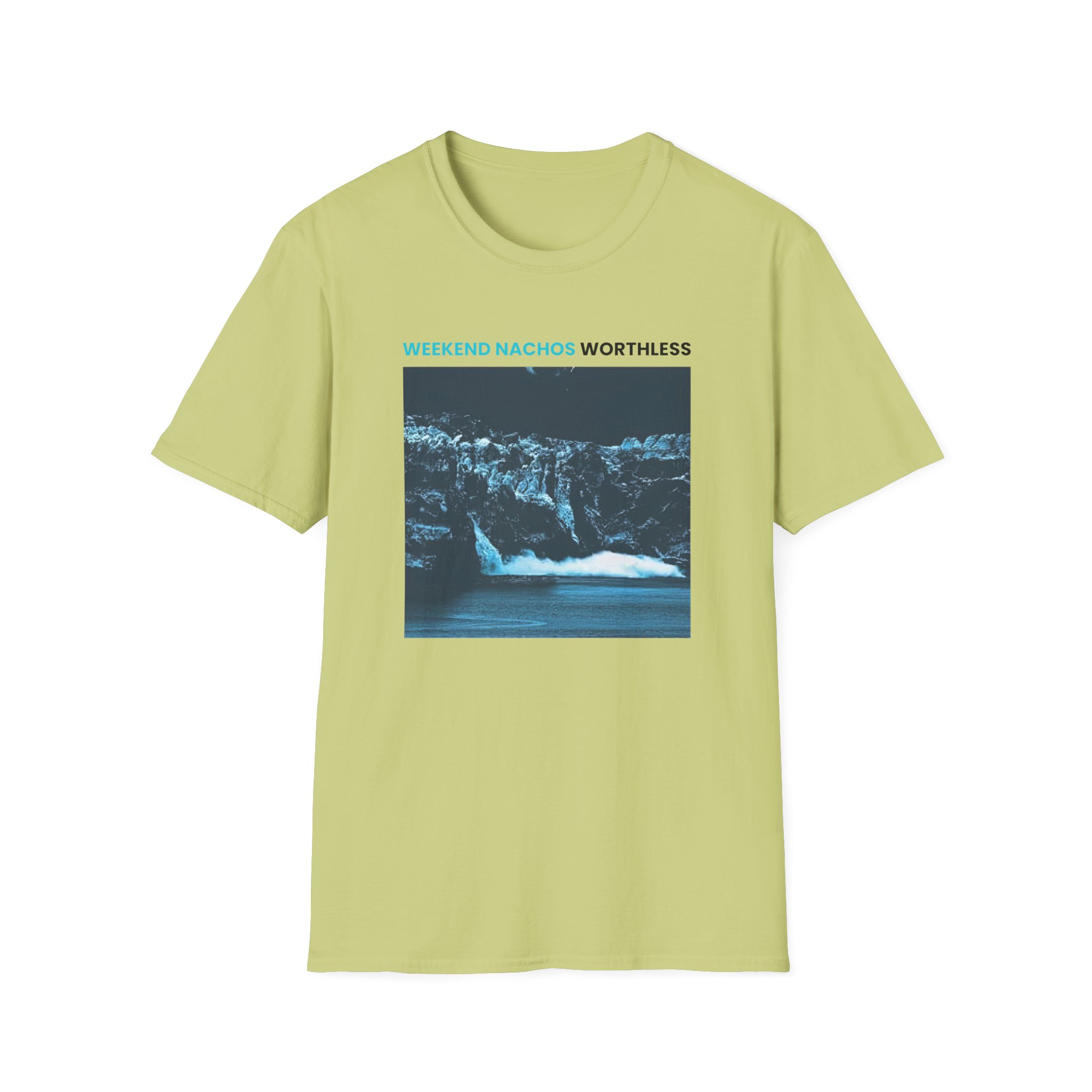 Weekend Nachos Worthless Unisex Softstyle T-Shirt - Image 15