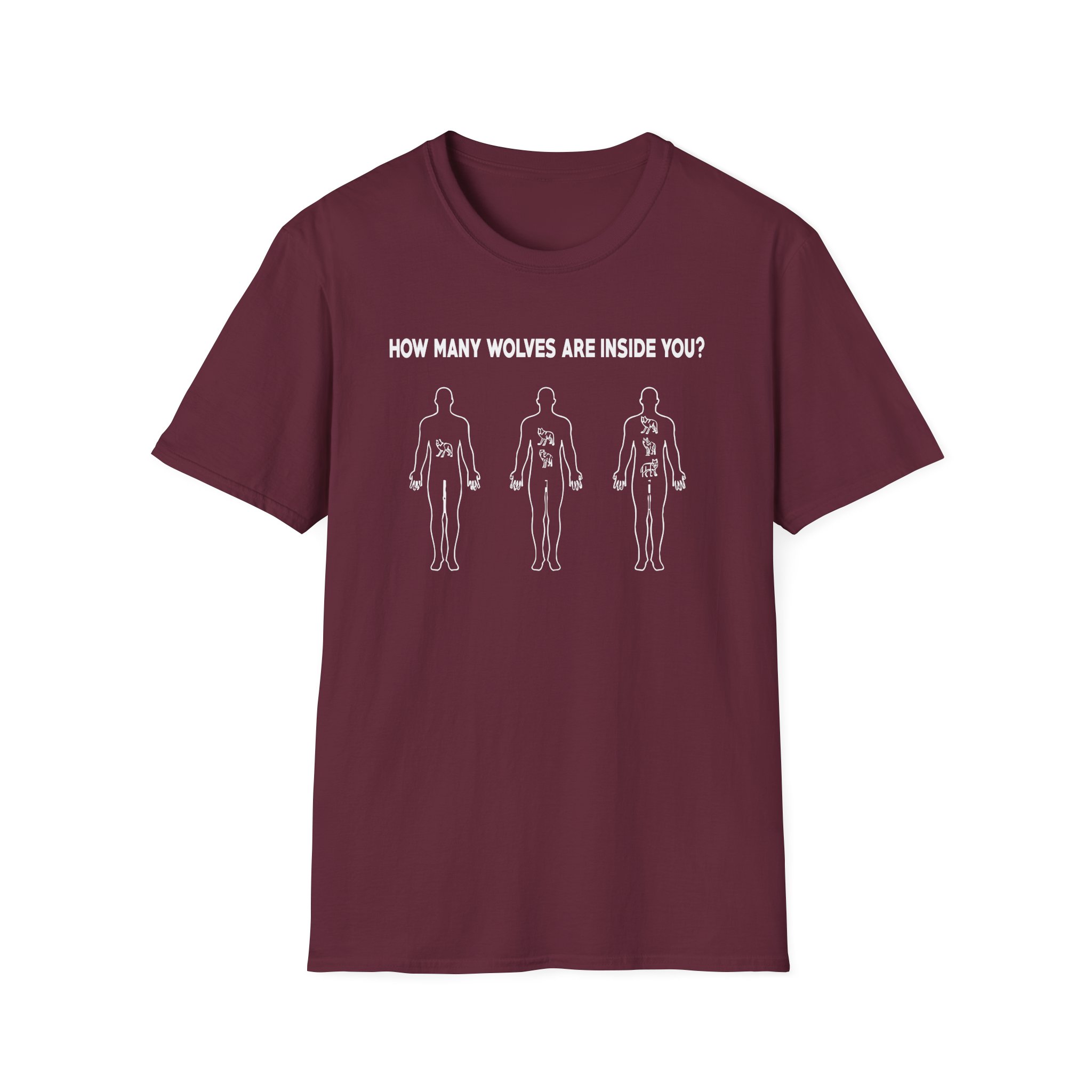 Caroline Polachek How Many Wolves Unisex Softstyle T-Shirt - Image 3