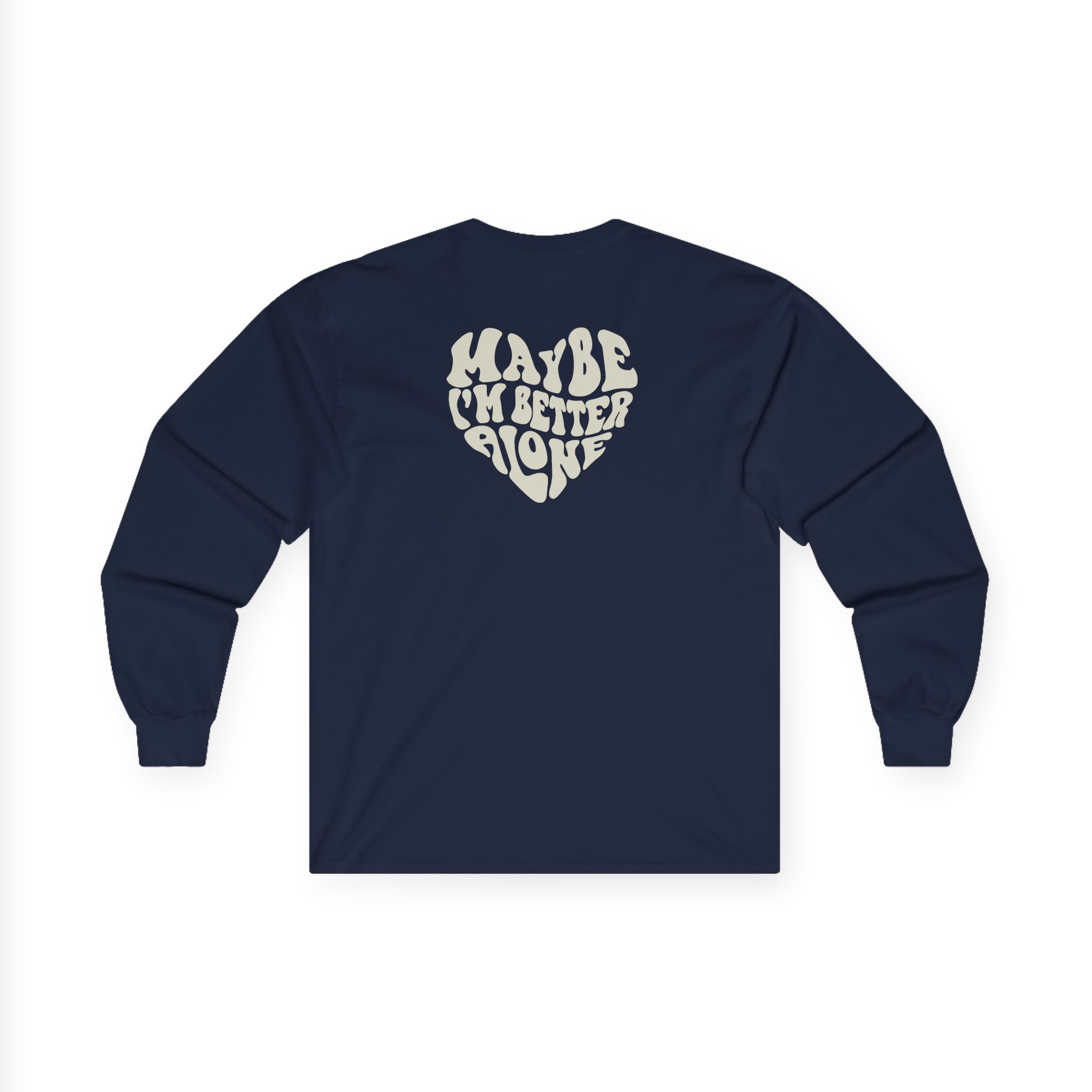Benson Boone Maybe I Am Better Alone Unisex Ultra Cotton Long Sleeve Tee - Image 12