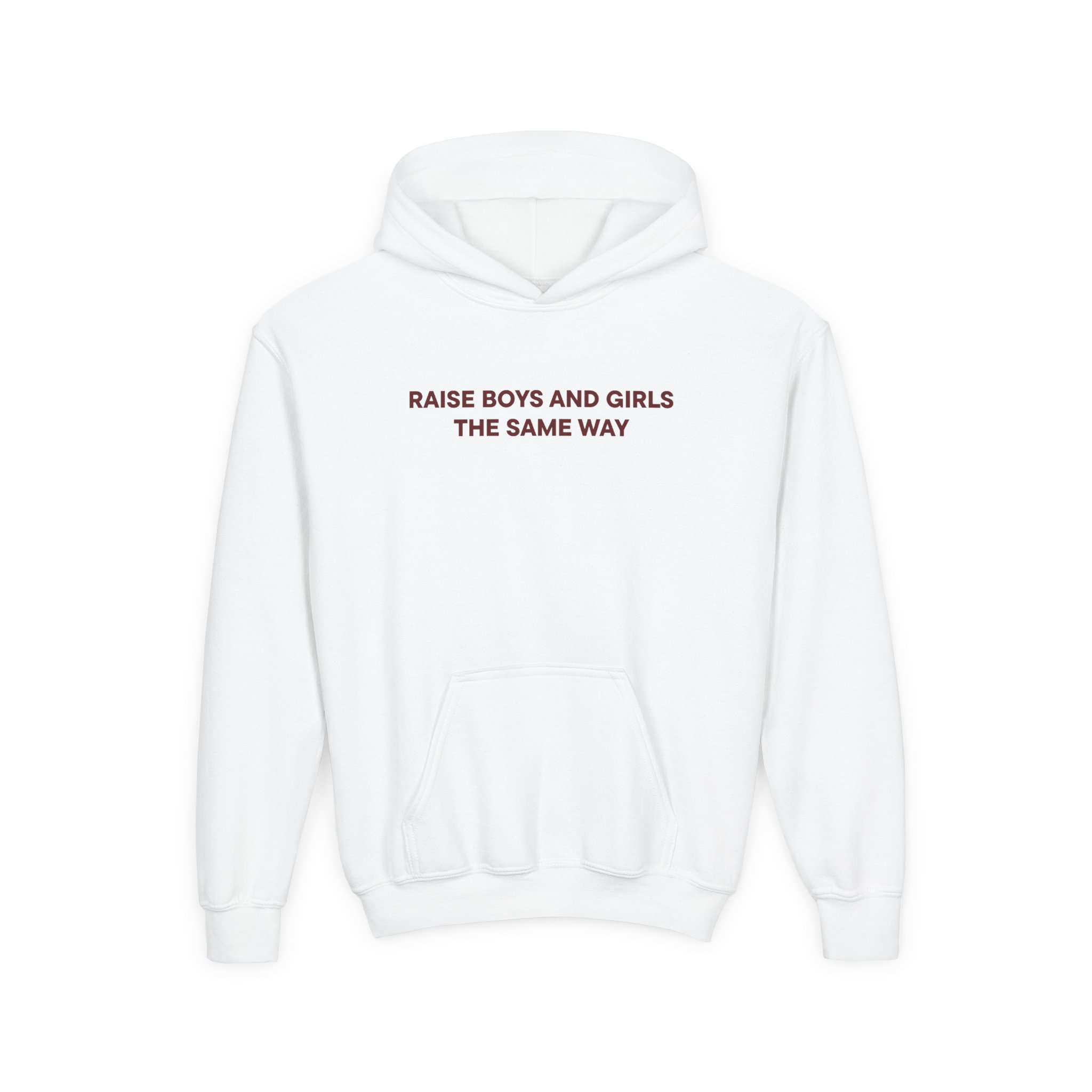 Jenny Holzer Raise the Same Way Youth Heavy Blend Hooded Sweatshirt