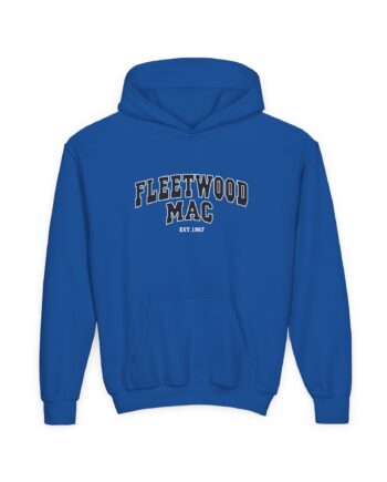 Fleetwood Mac Collegiate Youth Heavy Blend Hooded Sweatshirt