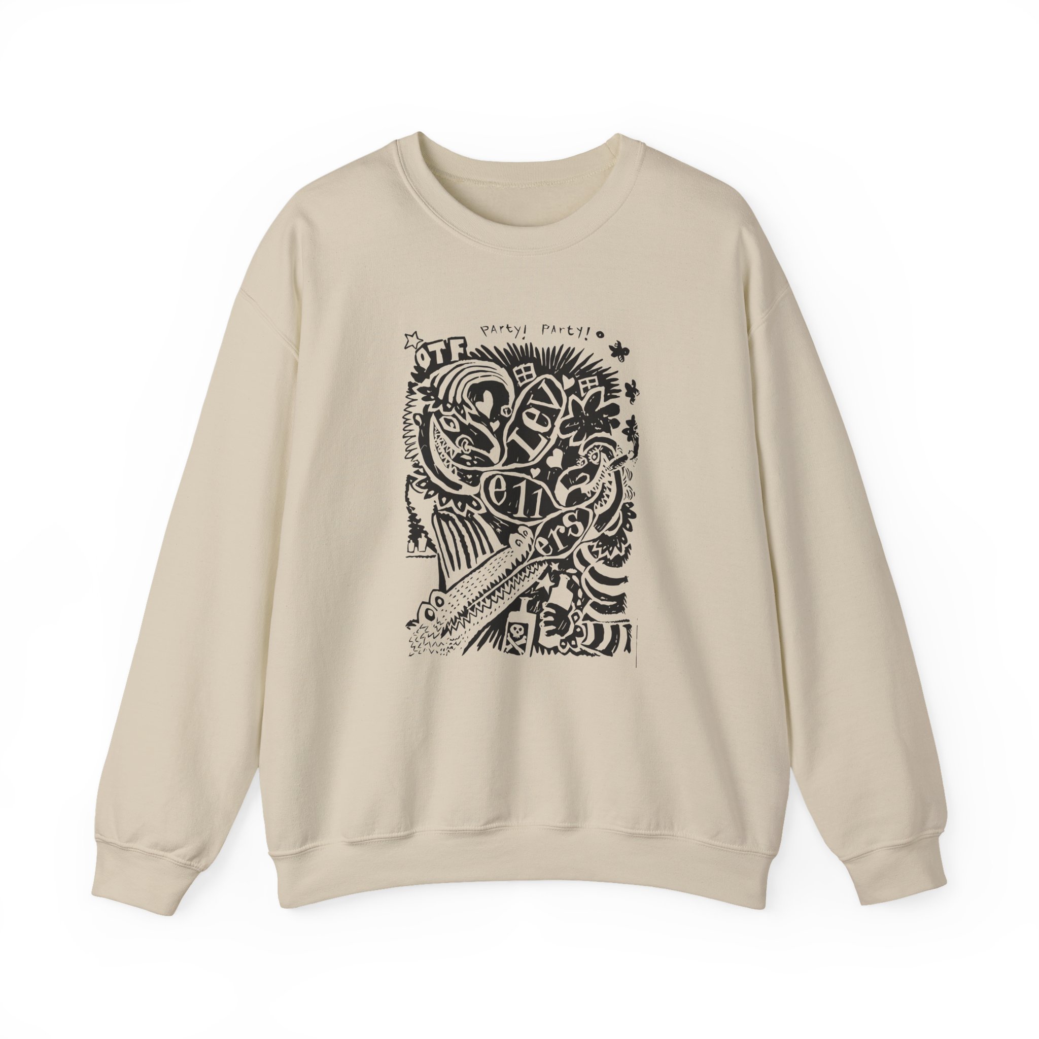 Levellers Party Party Unisex Heavy Blend™ Crewneck Sweatshirt - Image 5