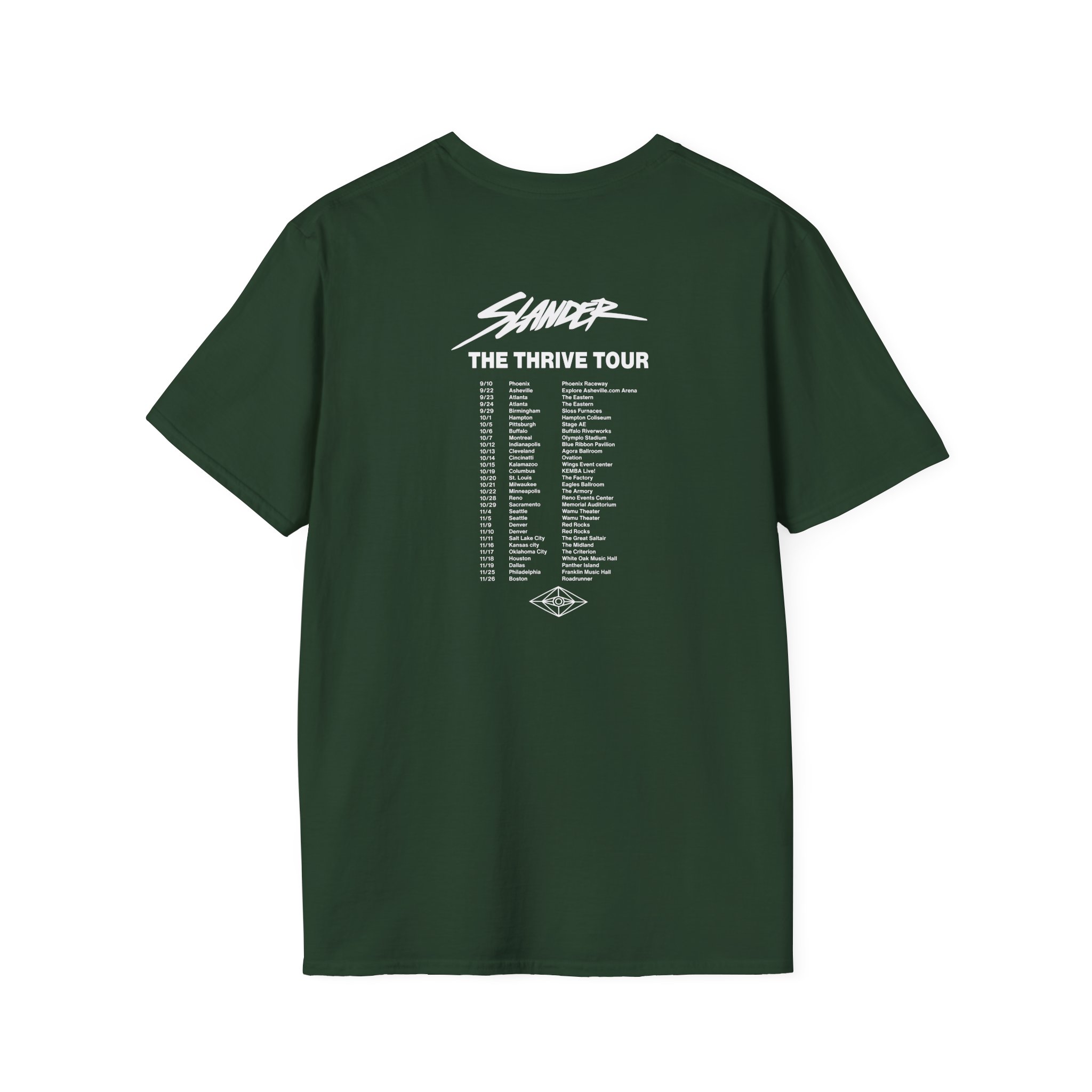 Slander Gud Vibrations Graffiti Unisex Softstyle T-Shirt - Image 10