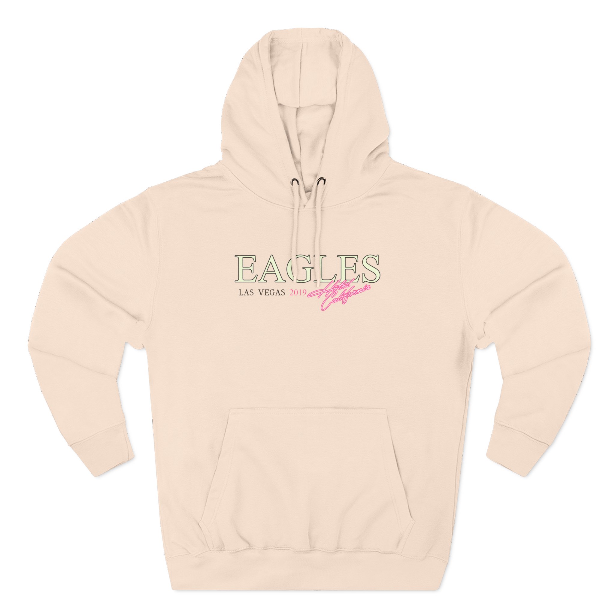 The Eagles Hotel California Las Vegas 2019 Three-Panel Fleece Hoodie - Image 7