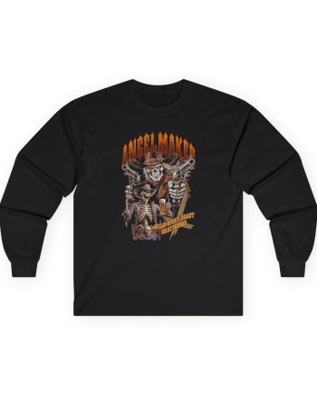 Angelmaker Wild West Coast Dye Unisex Ultra Cotton Long Sleeve Tee