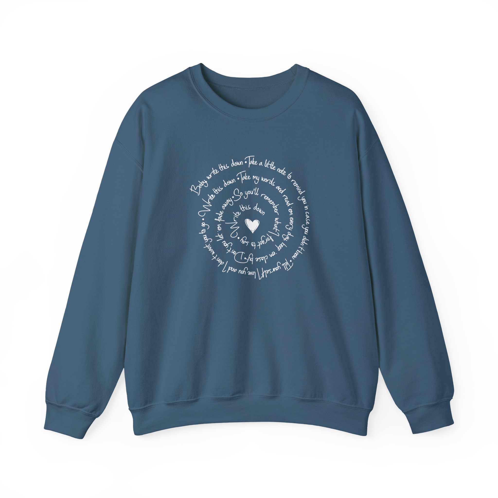 George Strait Wine Write This Down Unisex Heavy Blend™ Crewneck Sweatshirt - Image 13