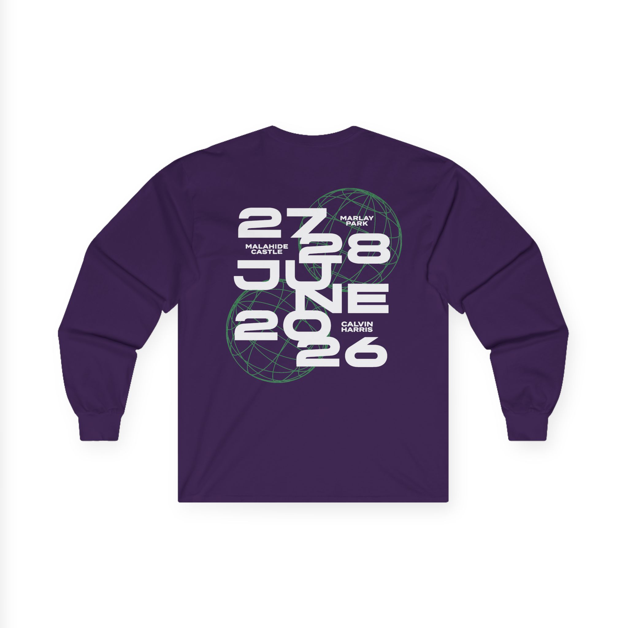 Calvin Harris Wireframe Marlay Park Unisex Ultra Cotton Long Sleeve Tee - Image 12