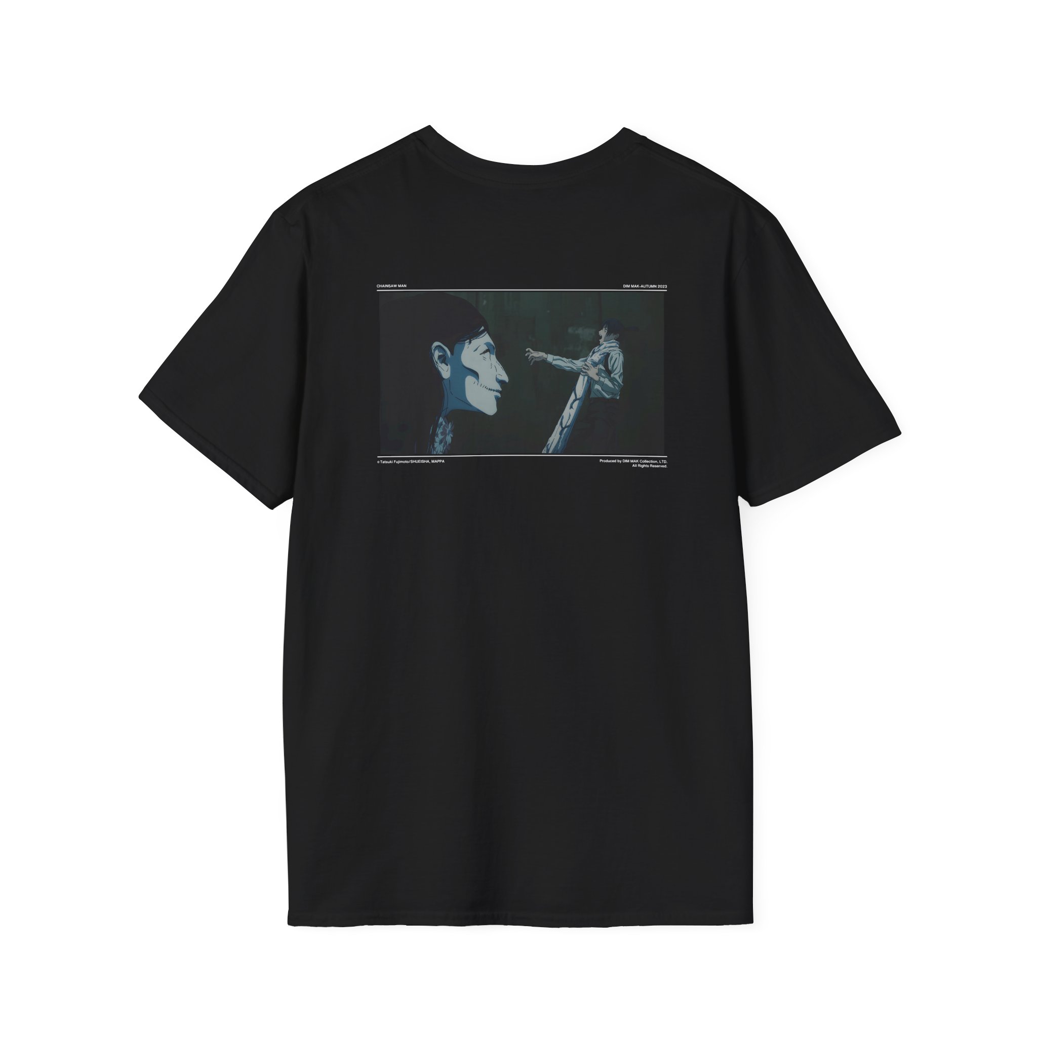 Chainsaw Man X Dim Mak Aki Unisex Softstyle T-Shirt - Image 2