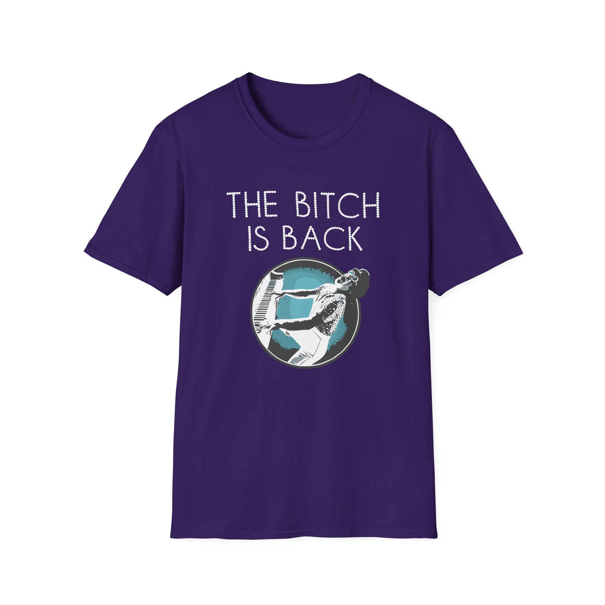 Ej Farewell Bitch Is Back Unisex Softstyle T-Shirt - Image 19