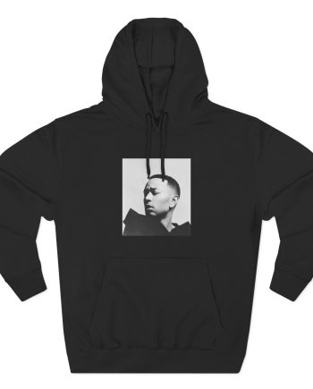 John Legend Darkness Lyrics Three-Panel Fleece Hoodie