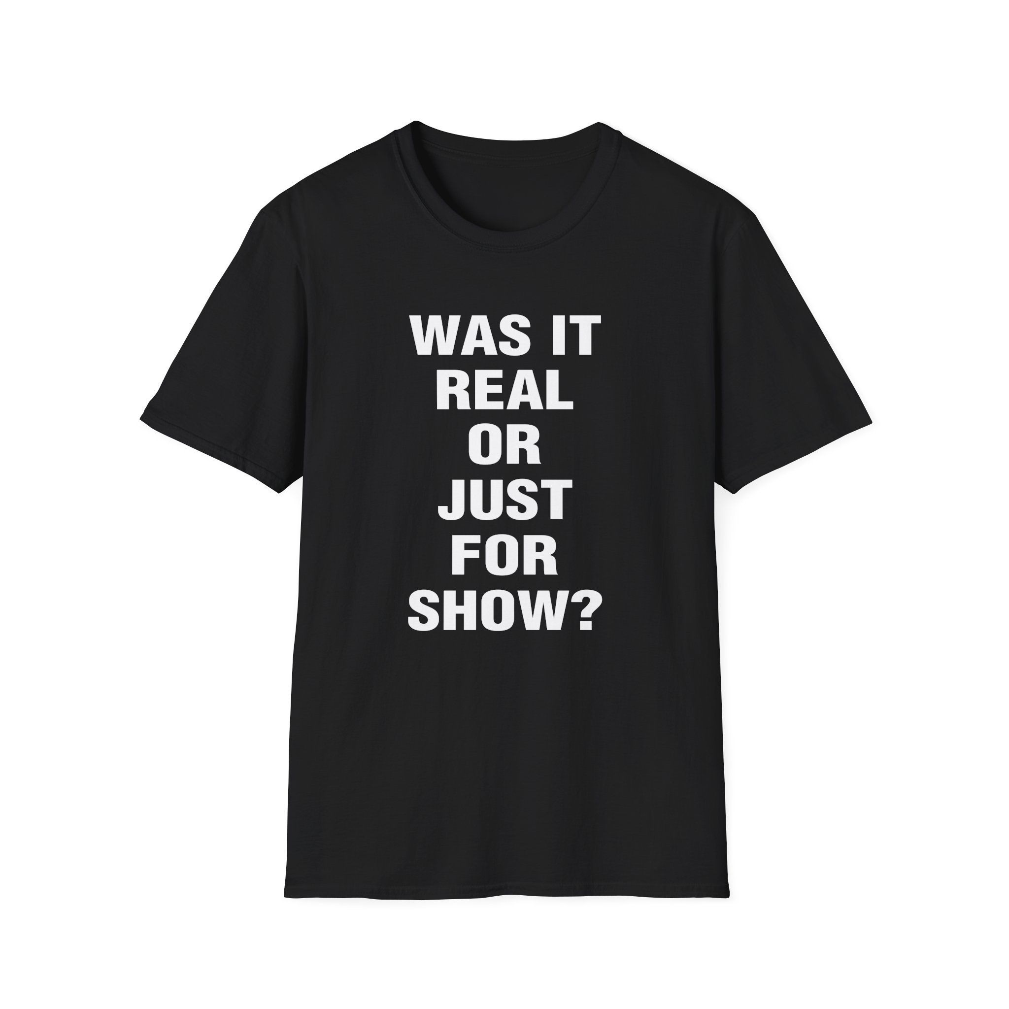 Charlie Puth Was It Real Unisex Softstyle T-Shirt