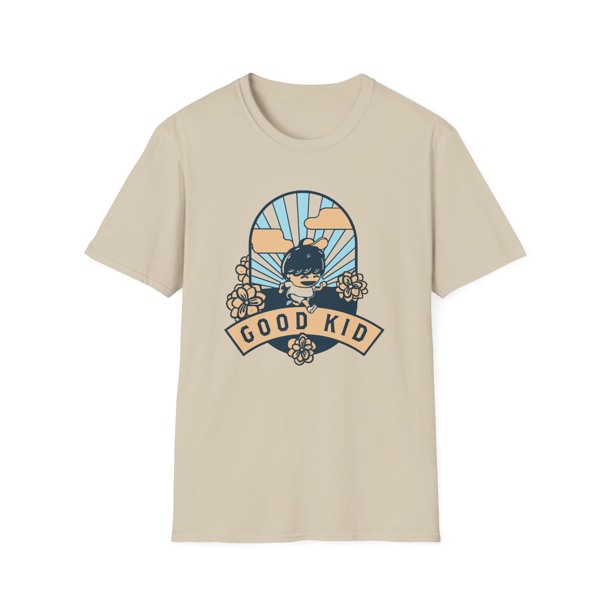 Good Kid Sunshine Unisex Softstyle T-Shirt - Image 5