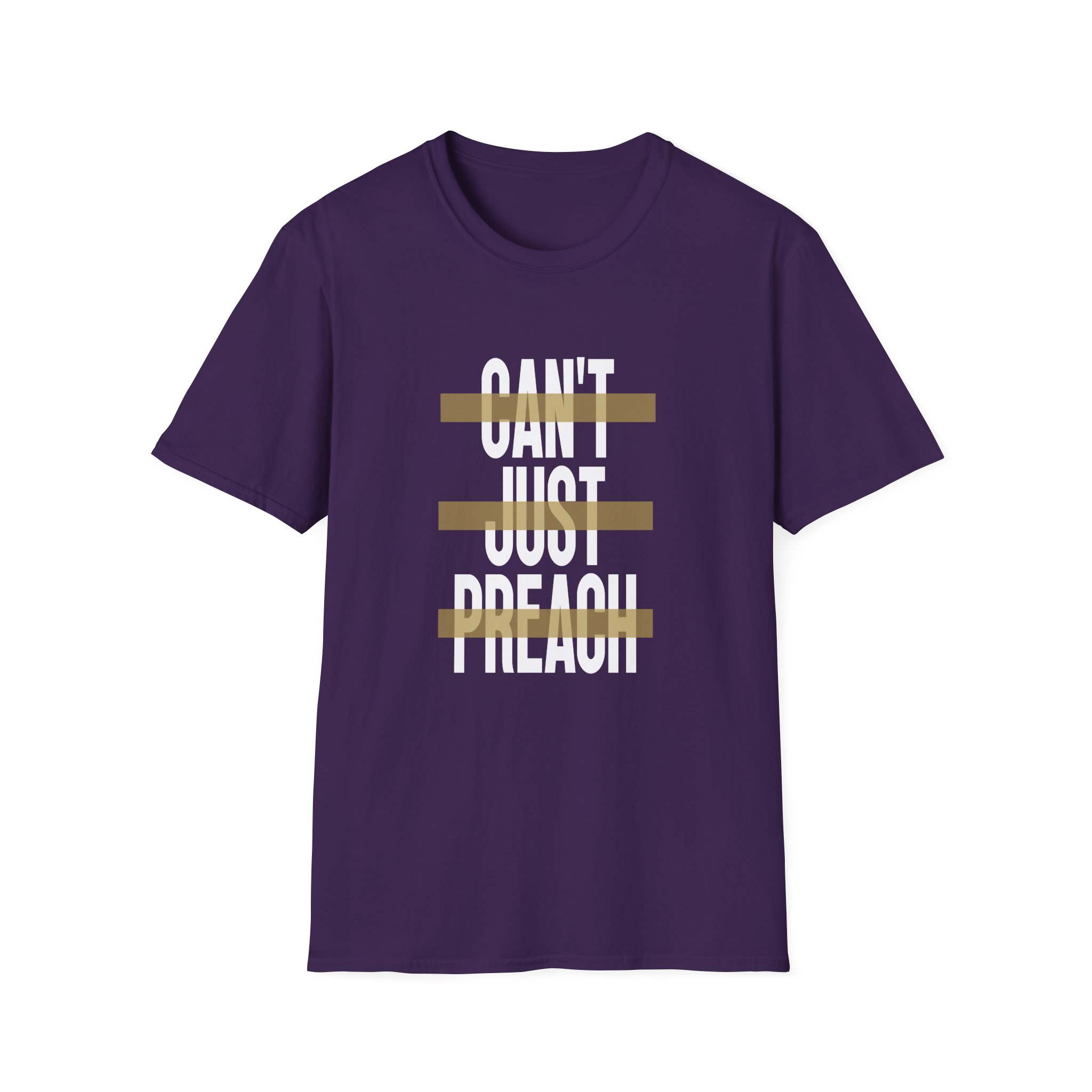 John Legend Can't Just Preach Unisex Softstyle T-Shirt - Image 21