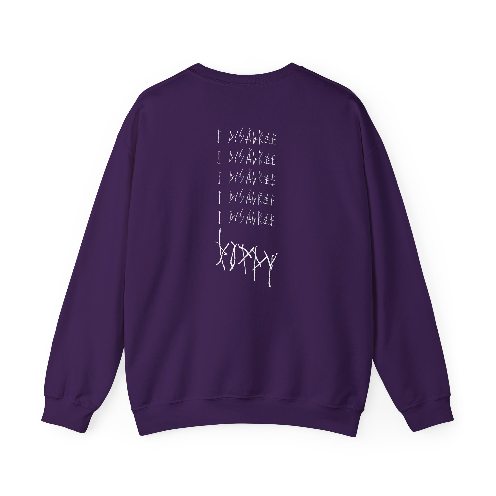 Poppy I Disagree' Album Artwork Unisex Heavy Blend™ Crewneck Sweatshirt - Image 10