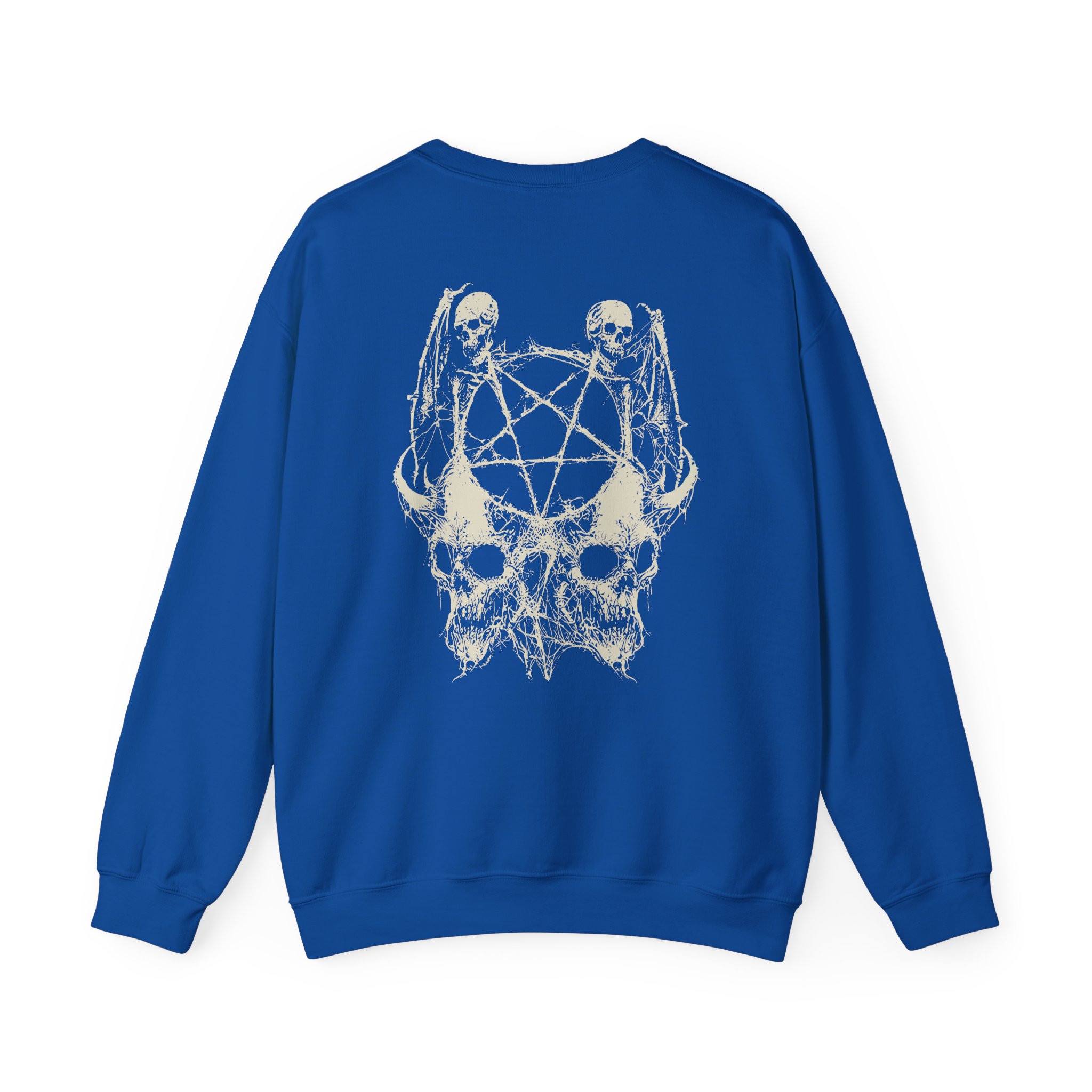 Paleface Swiss Skull Unisex Heavy Blend™ Crewneck Sweatshirt - Image 10