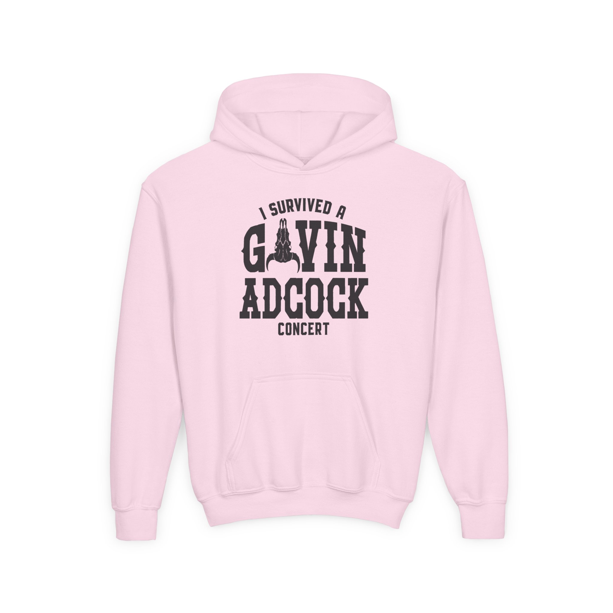 Gavin Adcock Mossy Ok Youth Heavy Blend Hooded Sweatshirt - Image 5
