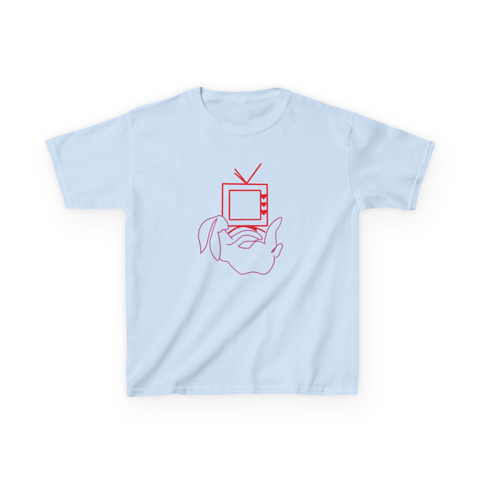 Love on Tour Harry Styles Bunny Tv Kids Heavy Cotton™ Tee - Image 7