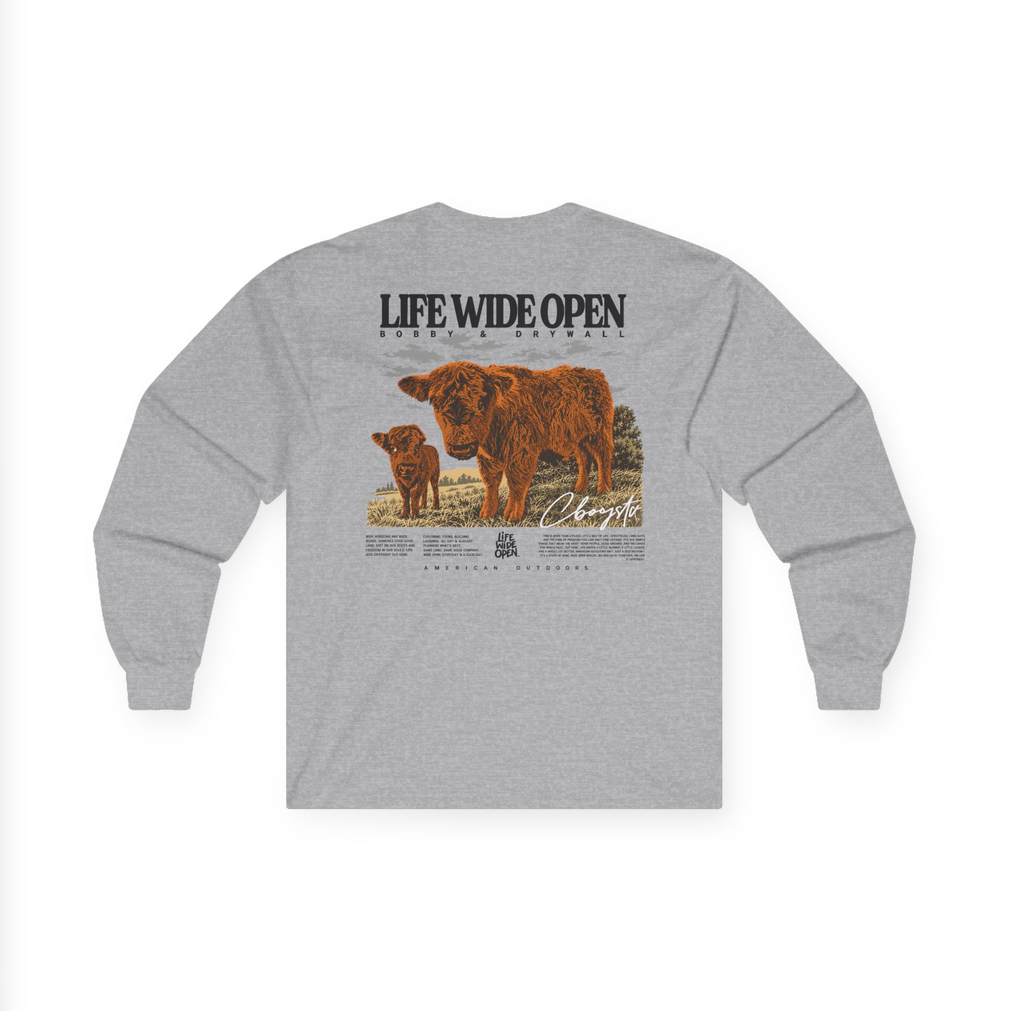 Cboystv Bobby Drywall Unisex Ultra Cotton Long Sleeve Tee - Image 6