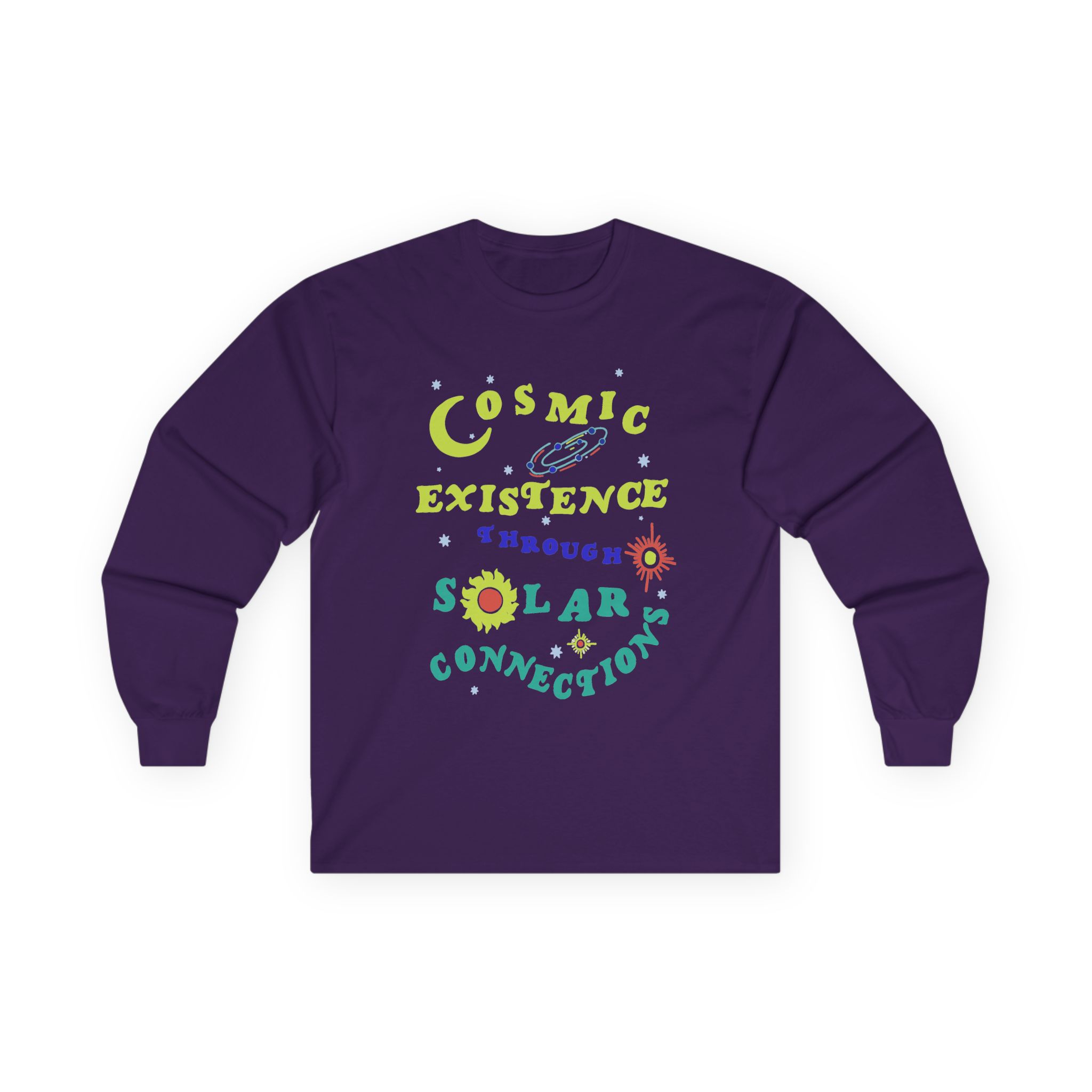 Calvin Harris Cosmic Existence Unisex Ultra Cotton Long Sleeve Tee - Image 9