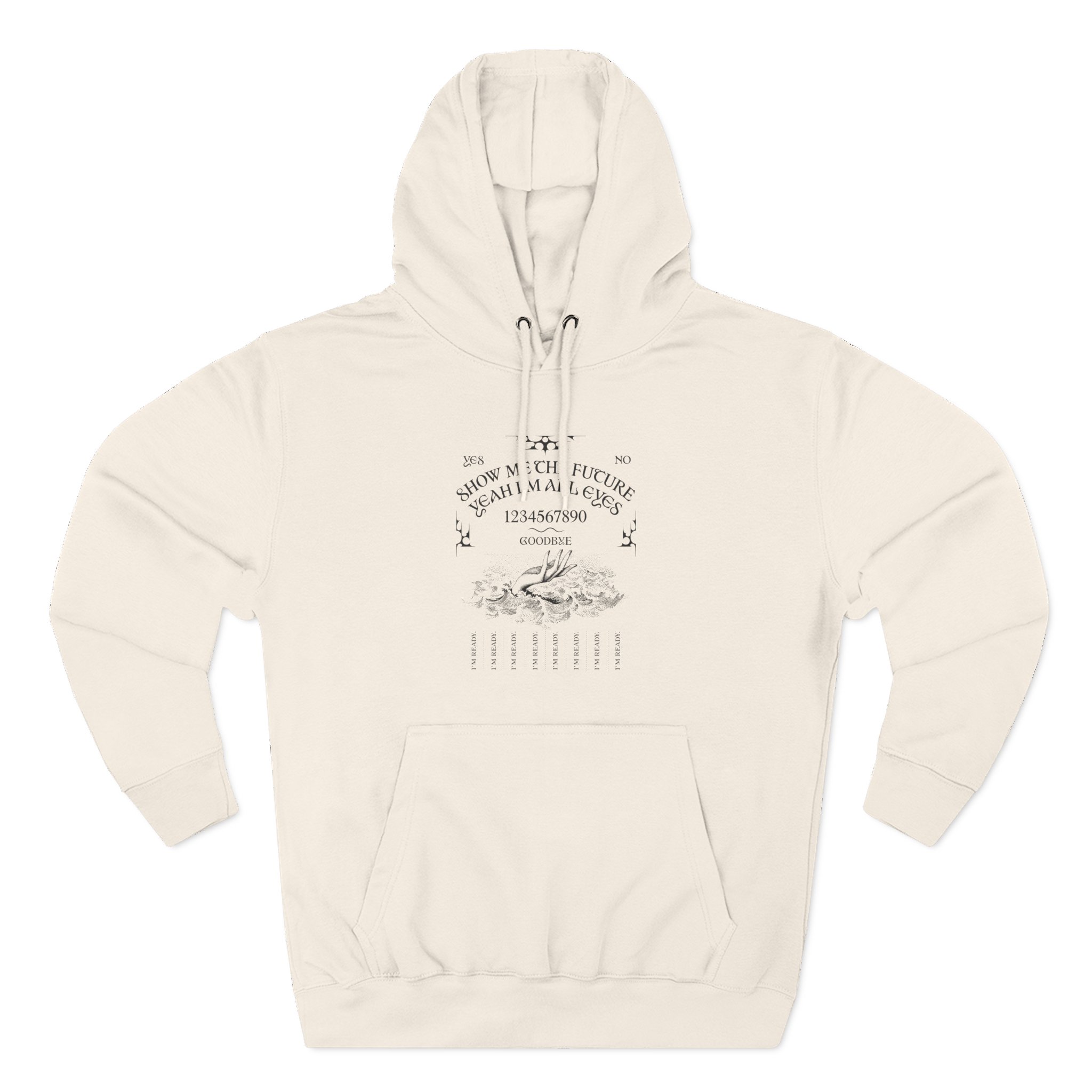 Caroline Polachek Ocean of Tears Three-Panel Fleece Hoodie - Image 3