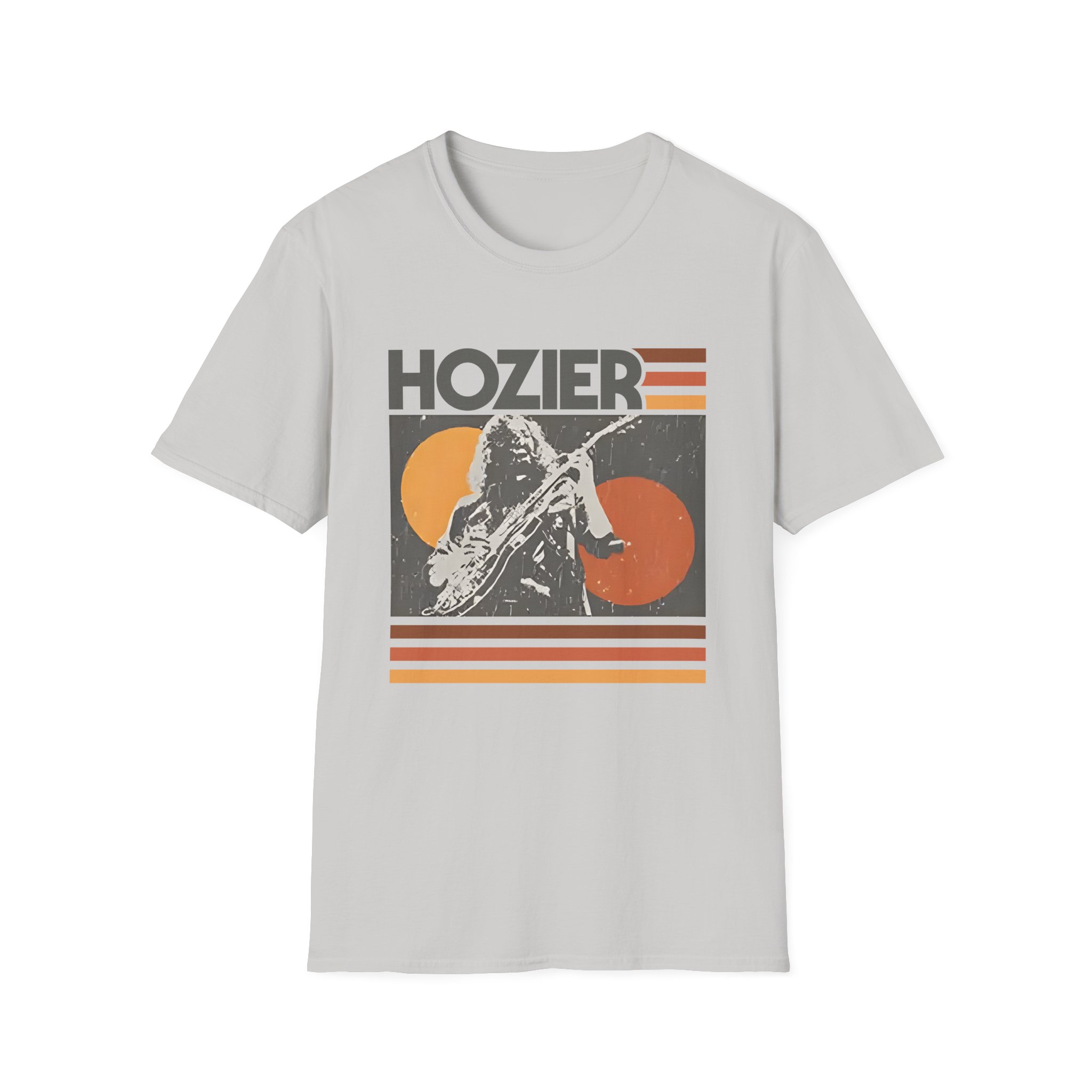 Hozier Icon Print Unisex Softstyle T-Shirt - Image 3