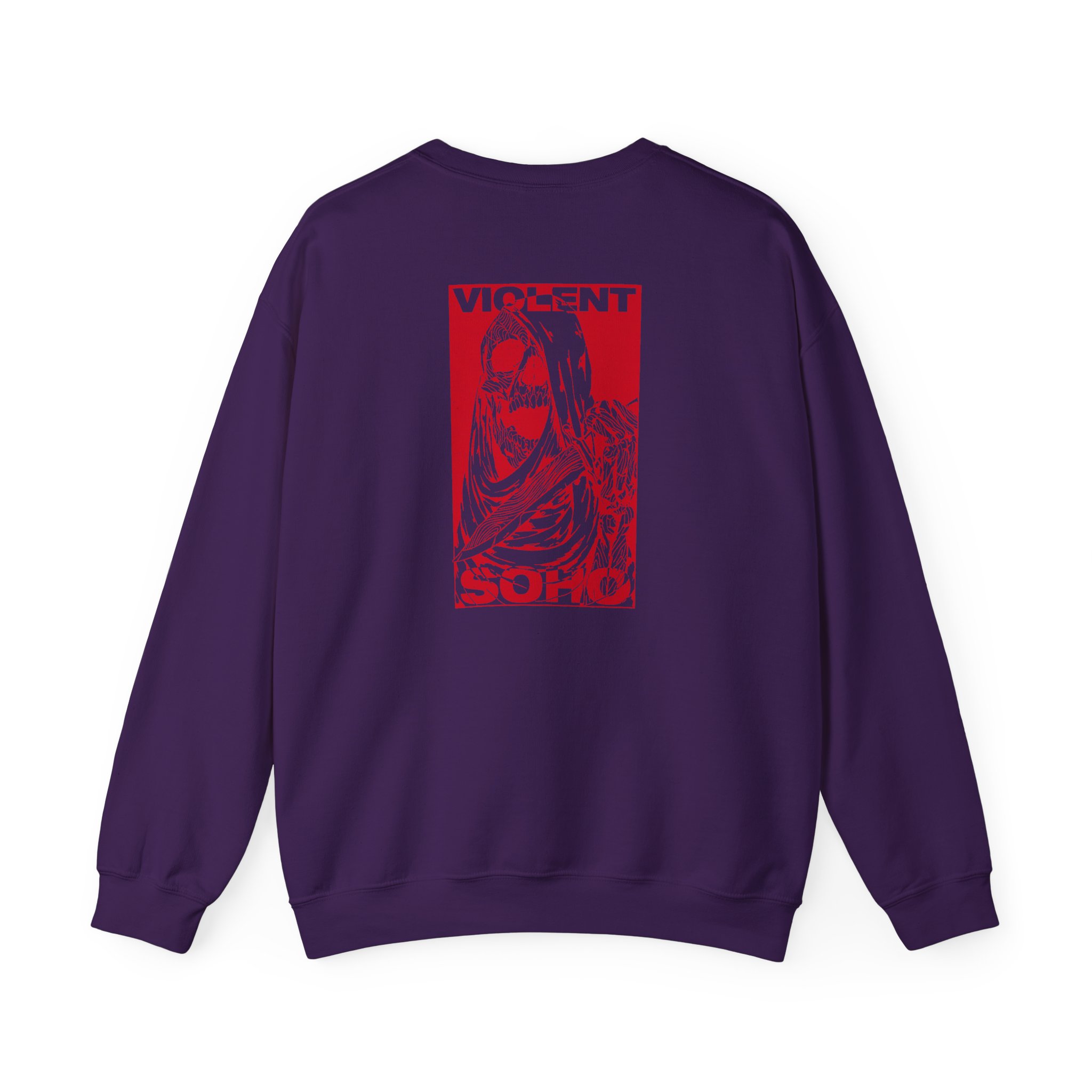 Violent Soho Skull Unisex Heavy Blend™ Crewneck Sweatshirt - Image 22