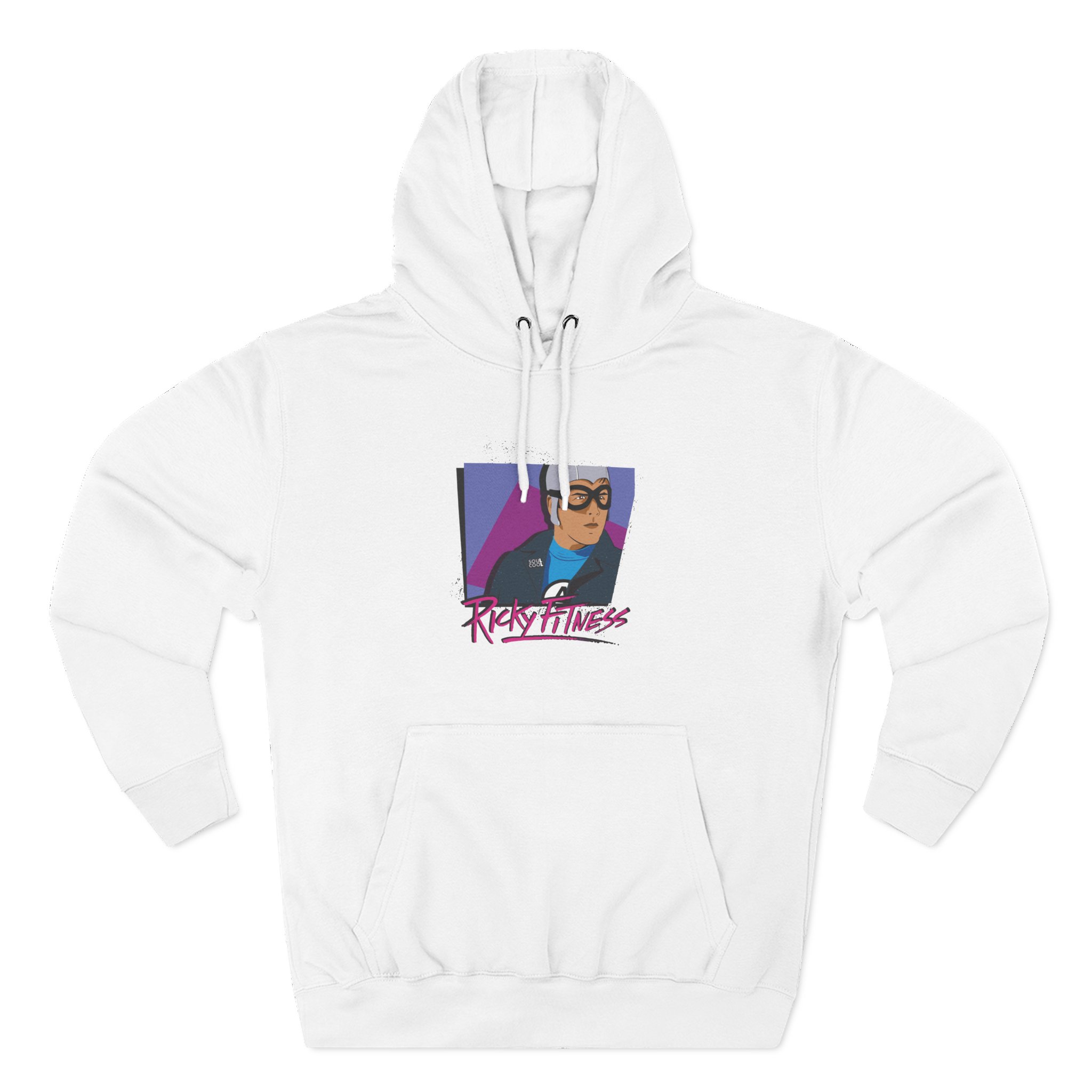 The Aquabats Ricky Fitness Soul Cool Three-Panel Fleece Hoodie - Image 3