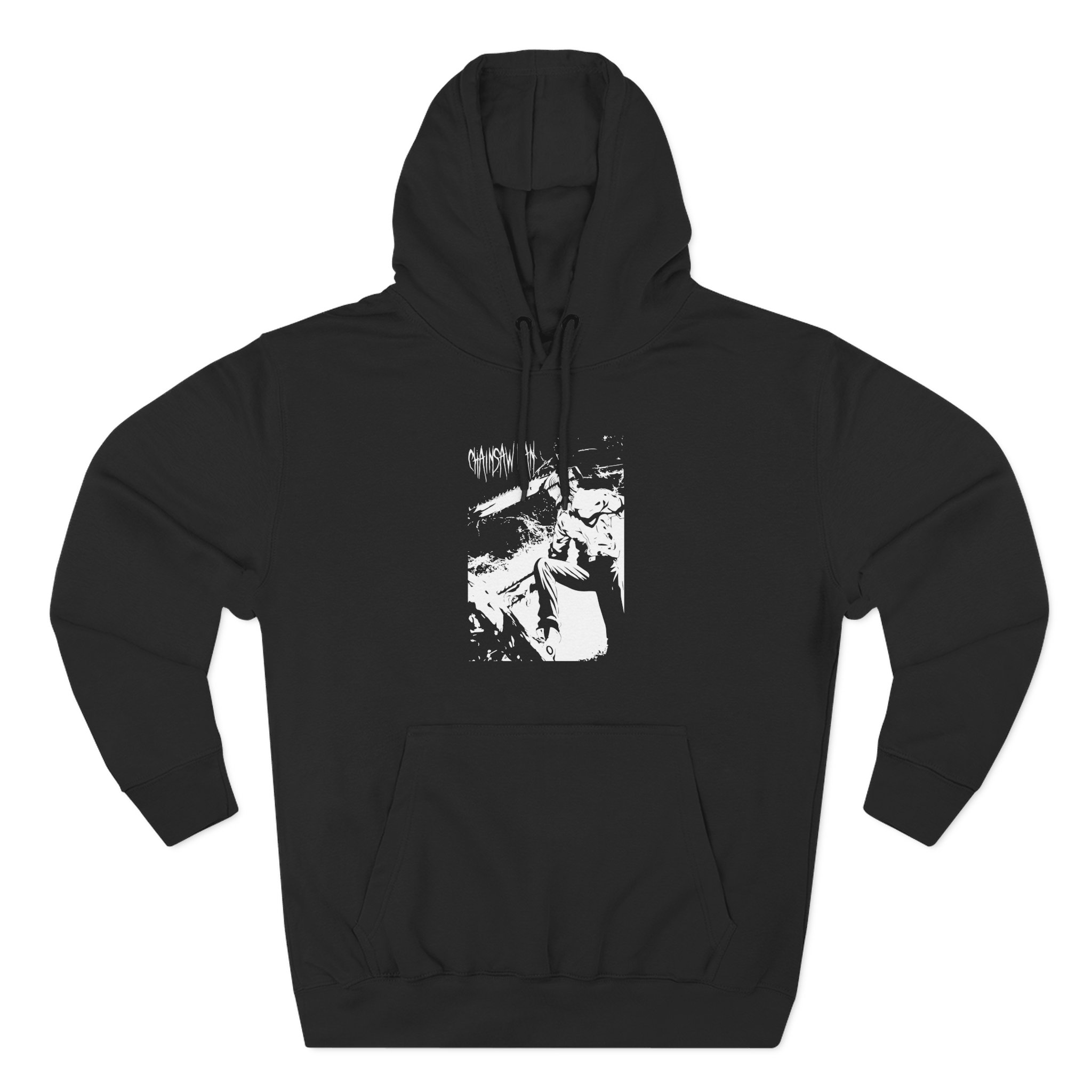 Chainsaw Man Jumbo Denji Three-Panel Fleece Hoodie