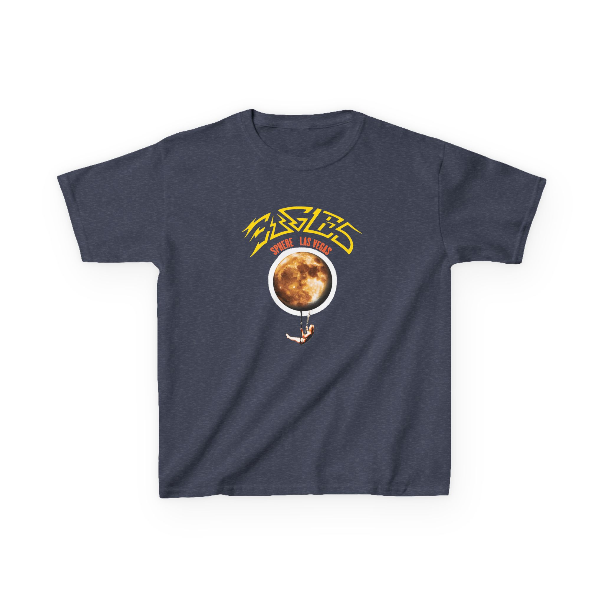 Kids The Eagles Sphere Moon Trapeze Heavy Cotton™ Tee - Image 11