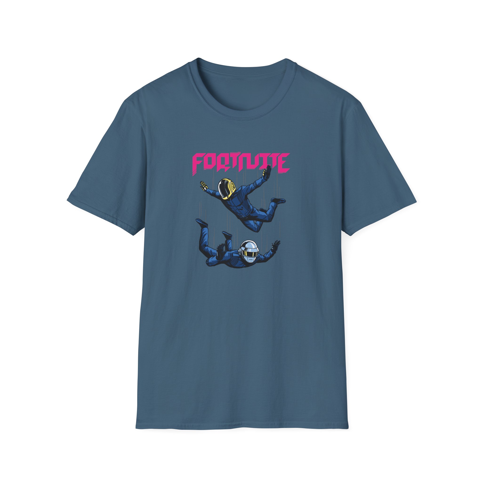 Daft Punk Fortnite X Daft Punk Unisex Softstyle T-Shirt - Image 9