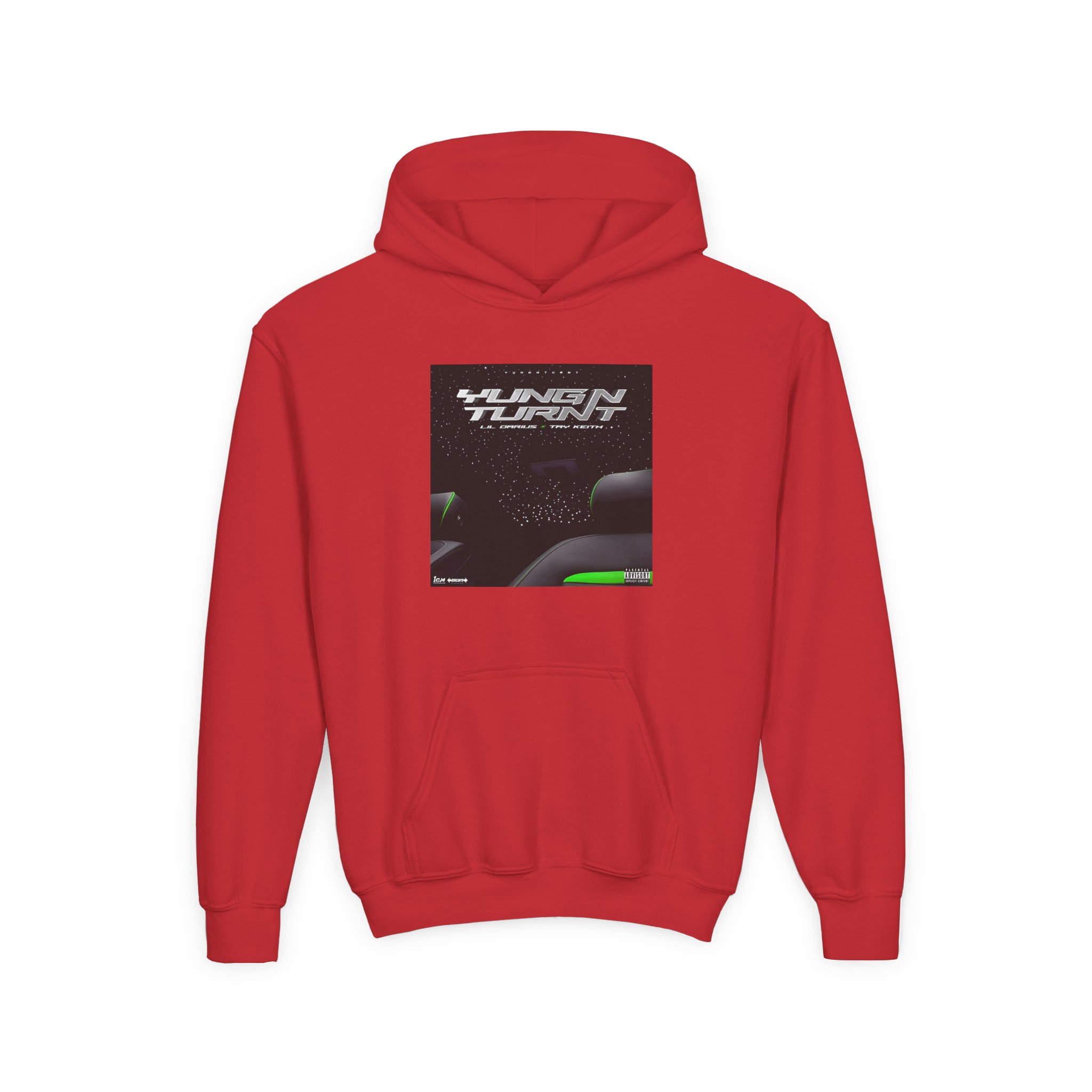 Tay Keith Youth Heavy Blend Hooded Sweatshirt - Image 15