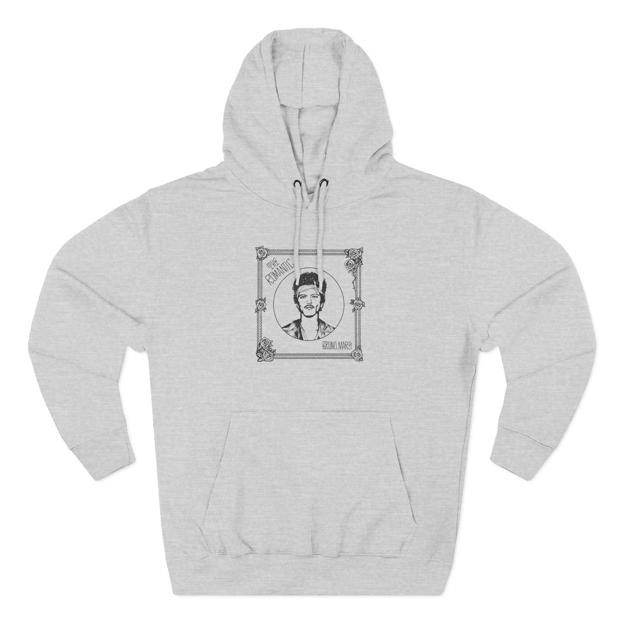 Bruno Mars the Romantic Tour Three-Panel Fleece Hoodie - Image 3