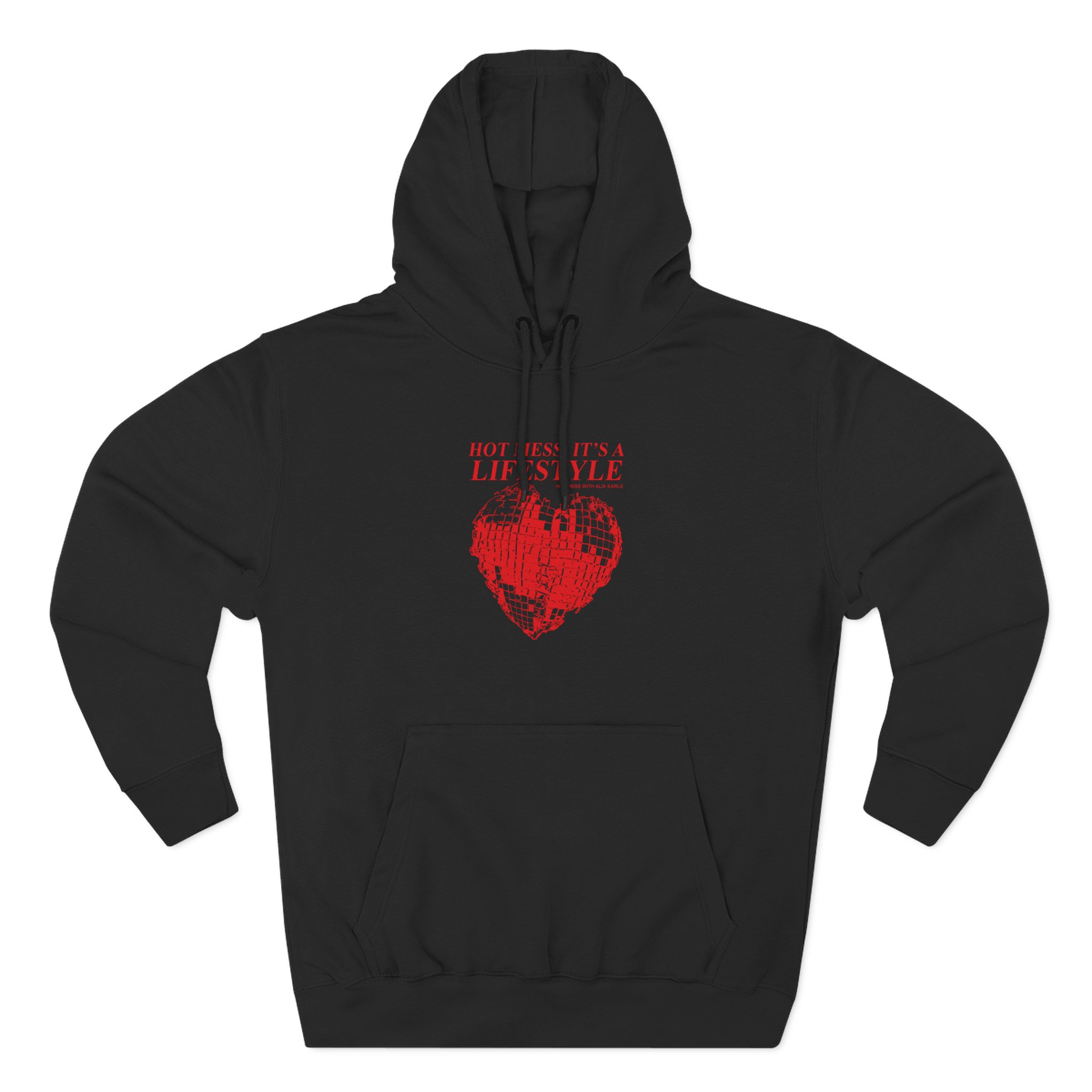 Alix Earle Unwell Three-Panel Fleece Hoodie - Image 3