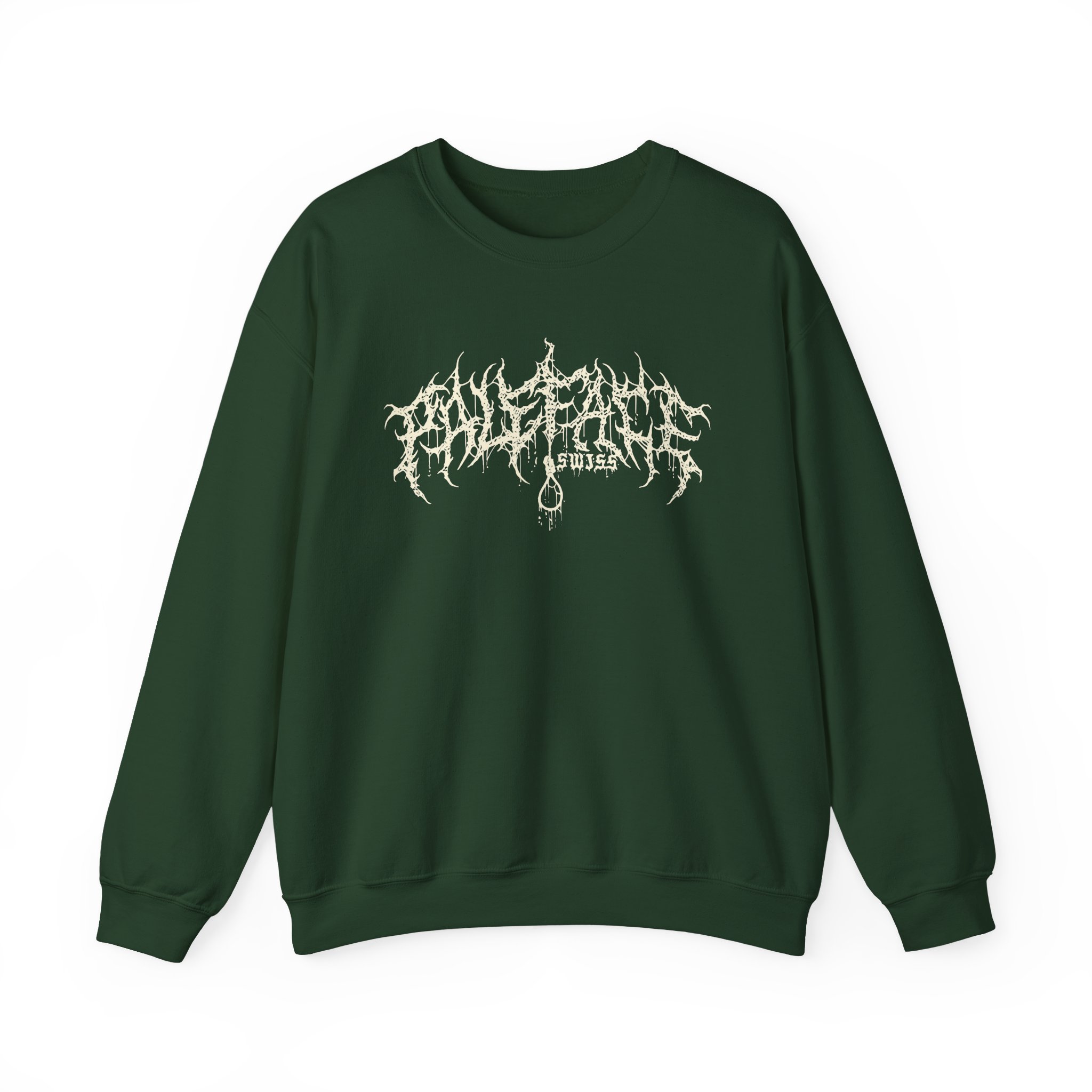 Paleface Swiss Skull Unisex Heavy Blend™ Crewneck Sweatshirt - Image 7
