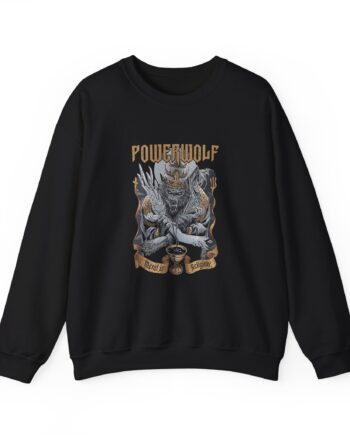 Powerwolf Wake Up The Wicked Cover Unisex Heavy Blend™ Crewneck Sweatshirt