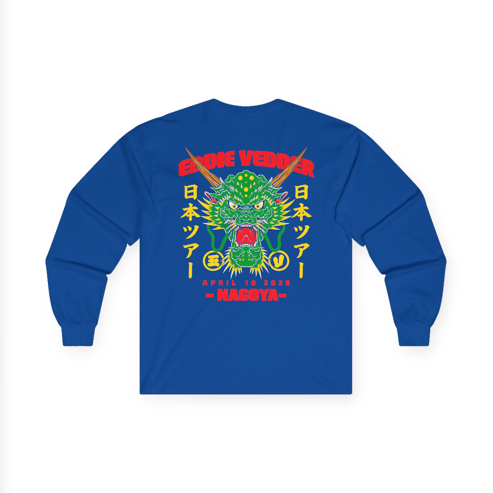 Eddie Vedder 2026 Nagoya Unisex Ultra Cotton Long Sleeve Tee - Image 10