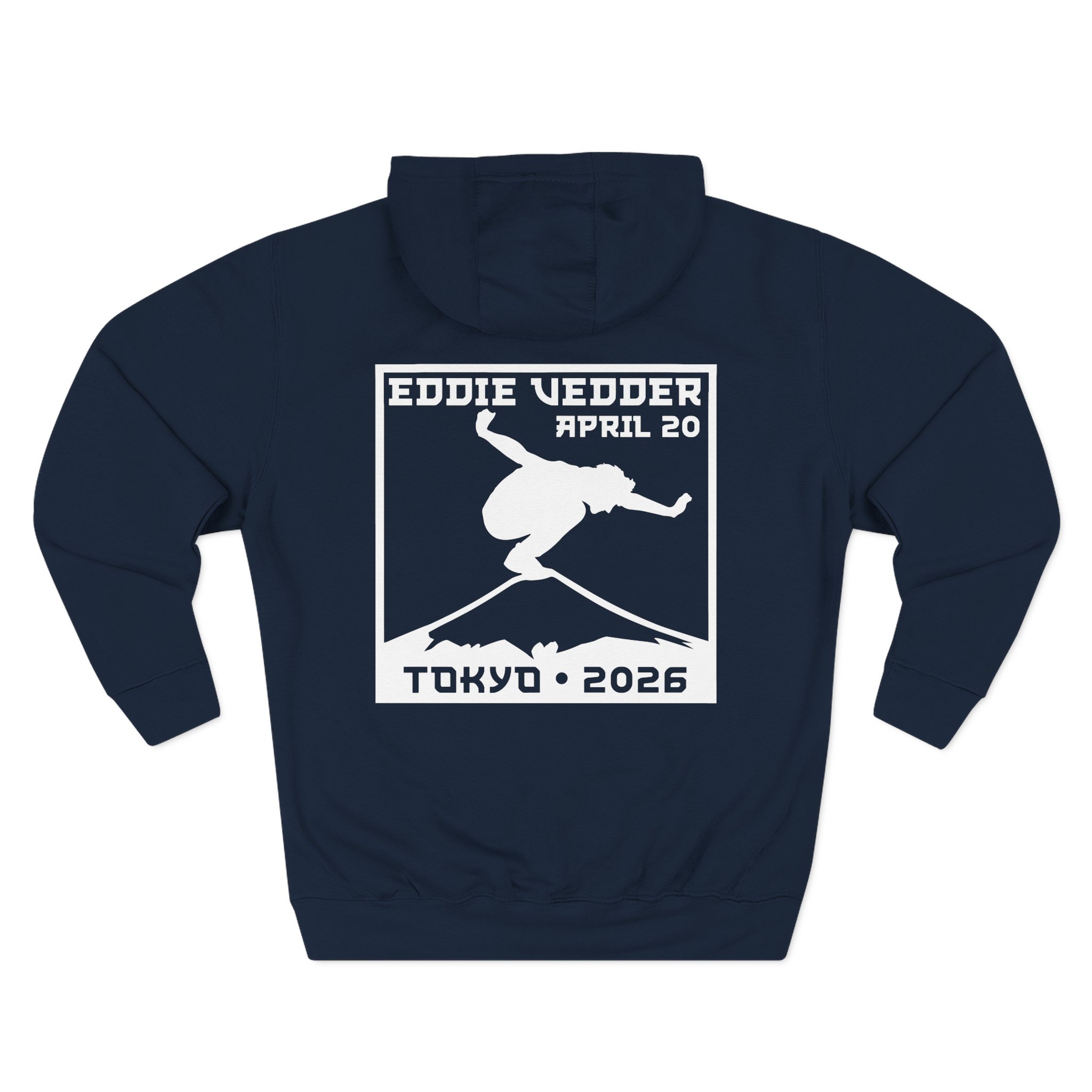 Eddie Vedder 2026 Tokyo Three-Panel Fleece Hoodie - Image 8