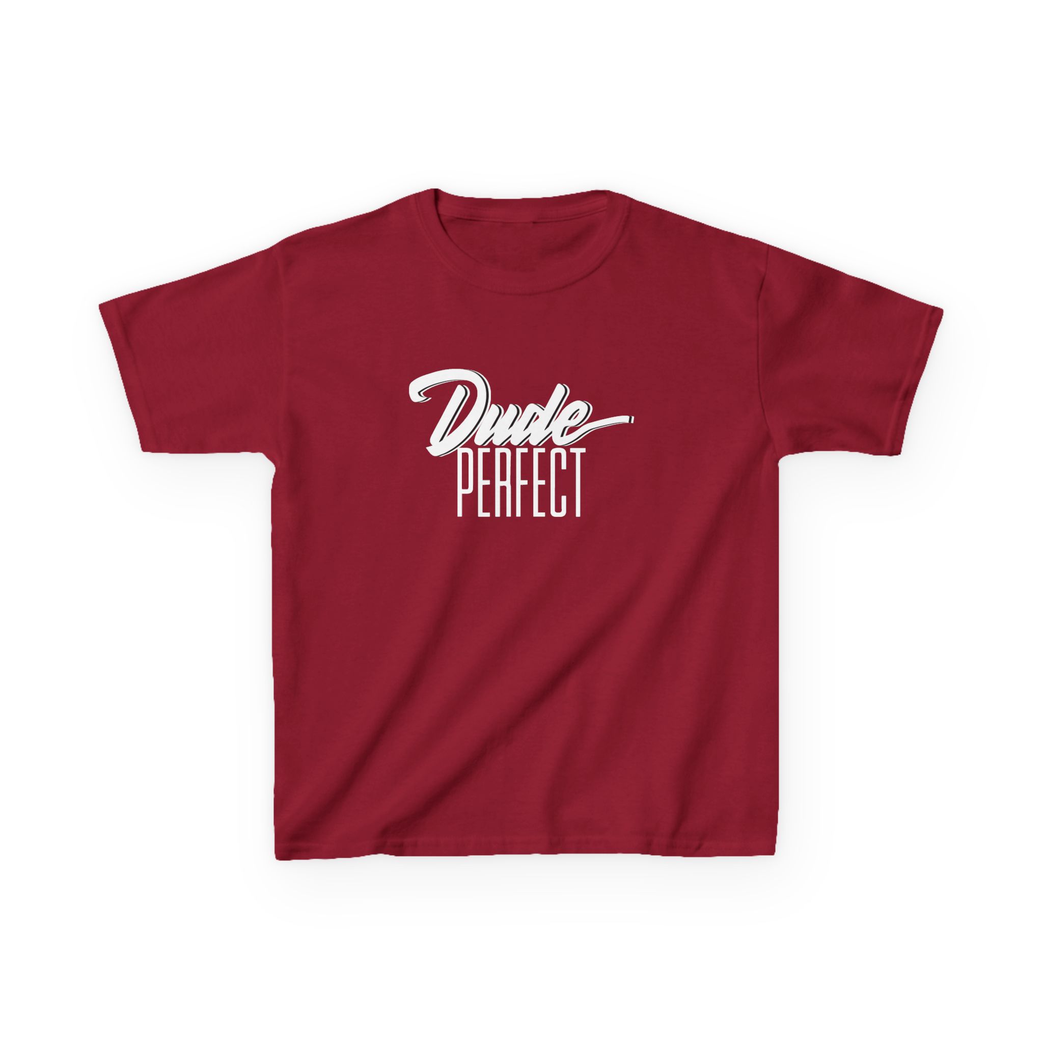 Dude Perfect Dude Script Kids Heavy Cotton™ Tee - Image 23
