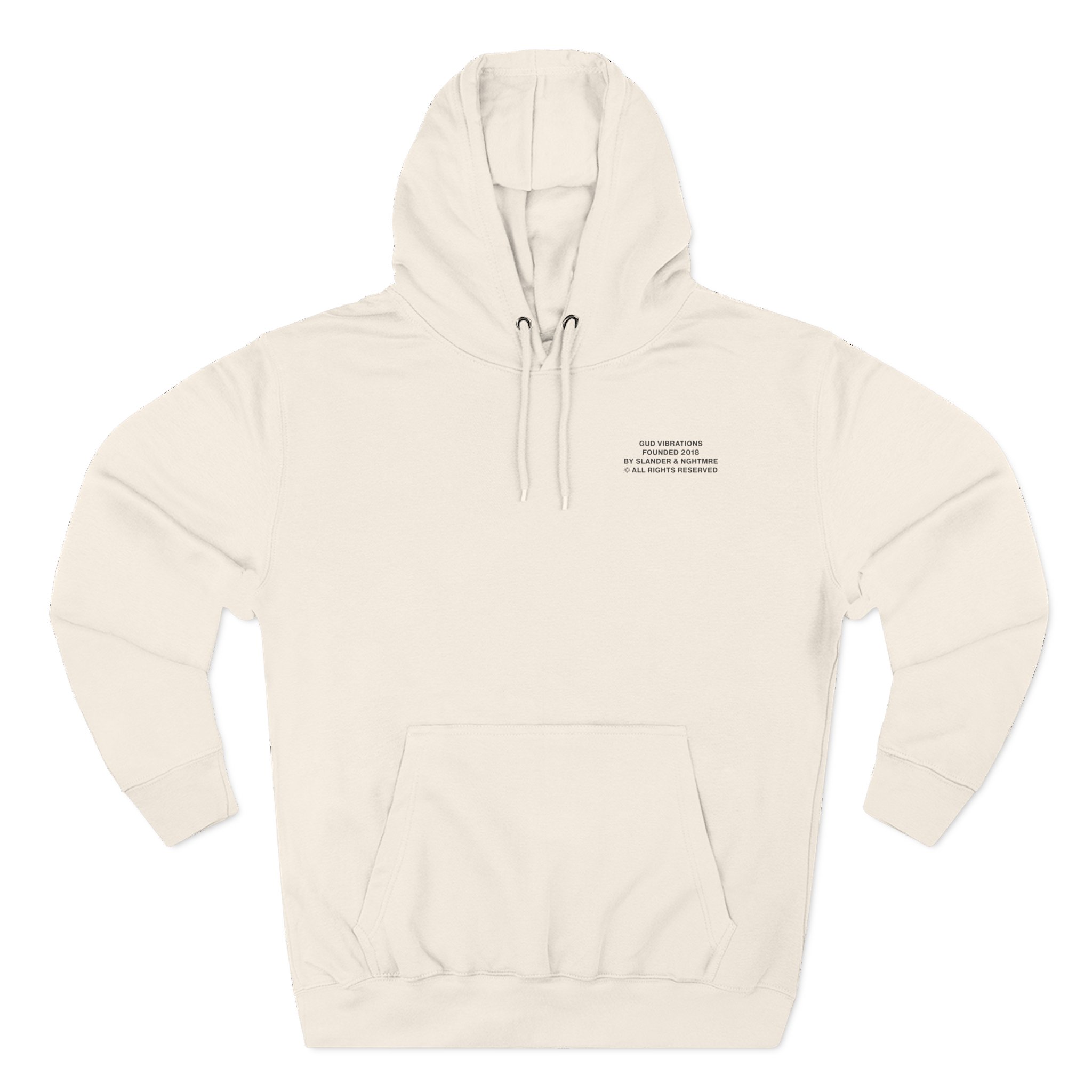 Slander Gud Vibrations Graffiti Three-Panel Fleece Hoodie - Image 5