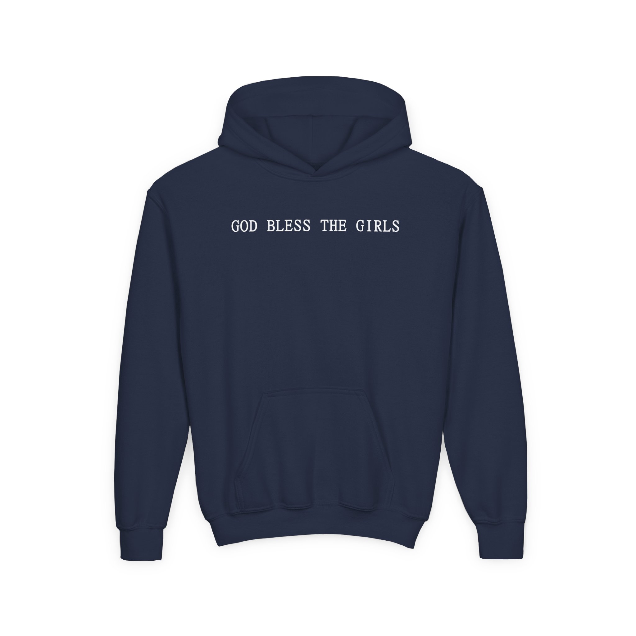Megan Moroney God Bless the Girls Inside Out Youth Heavy Blend Hooded Sweatshirt - Image 11