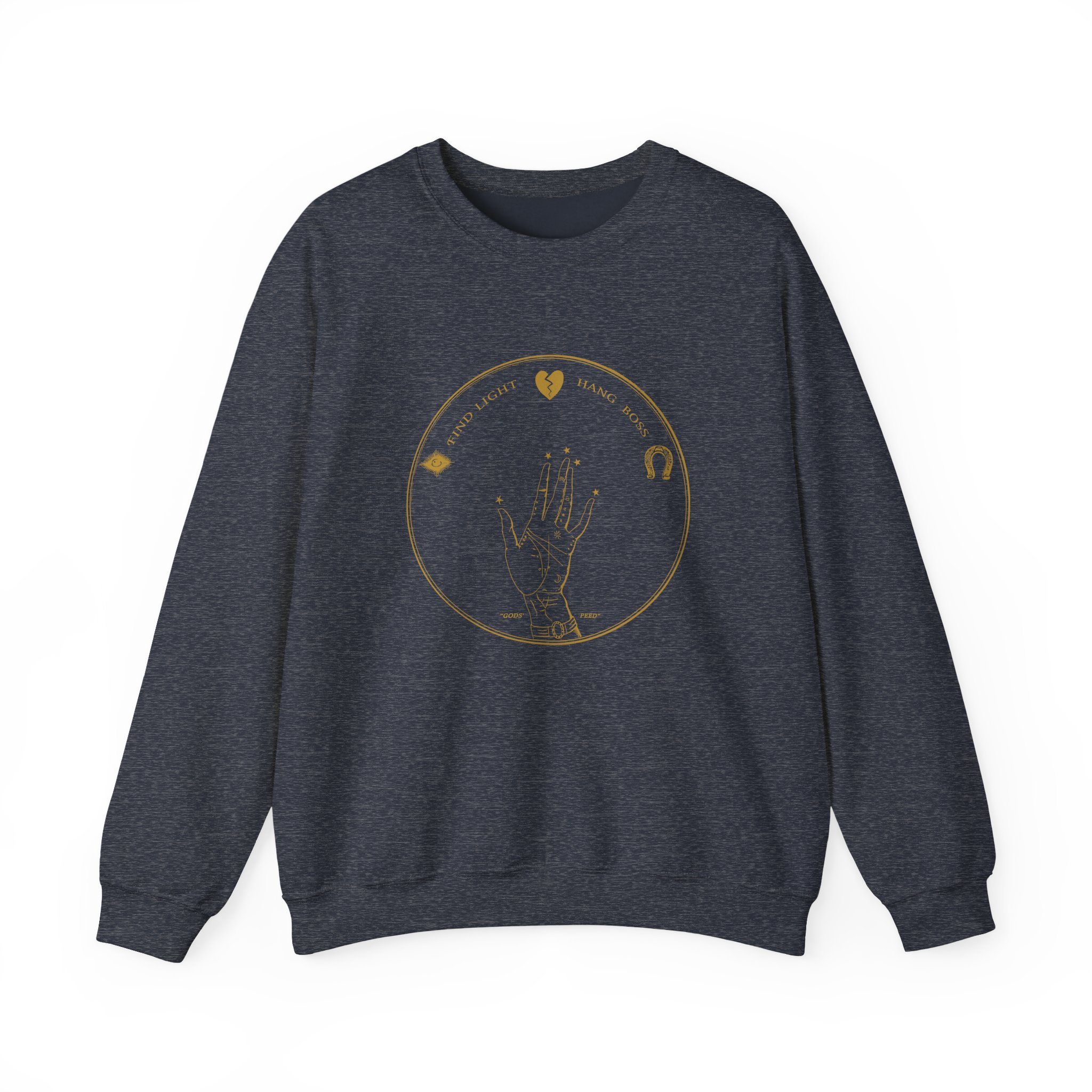 Godspeed You Black Emperor xxx godspeed you ! black emperor Unisex Heavy Blend™ Crewneck Sweatshirt - Image 5
