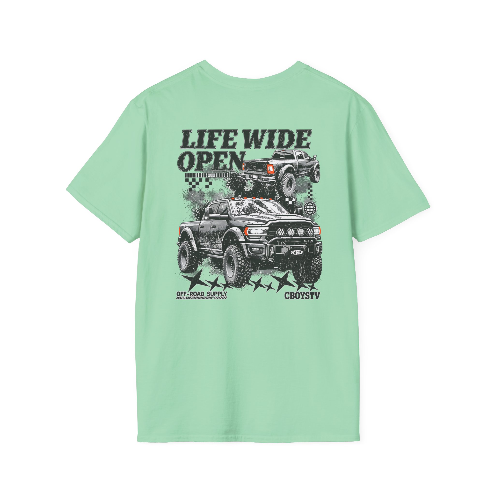 Cboystv Prospector Whiteout Unisex Softstyle T-Shirt - Image 14