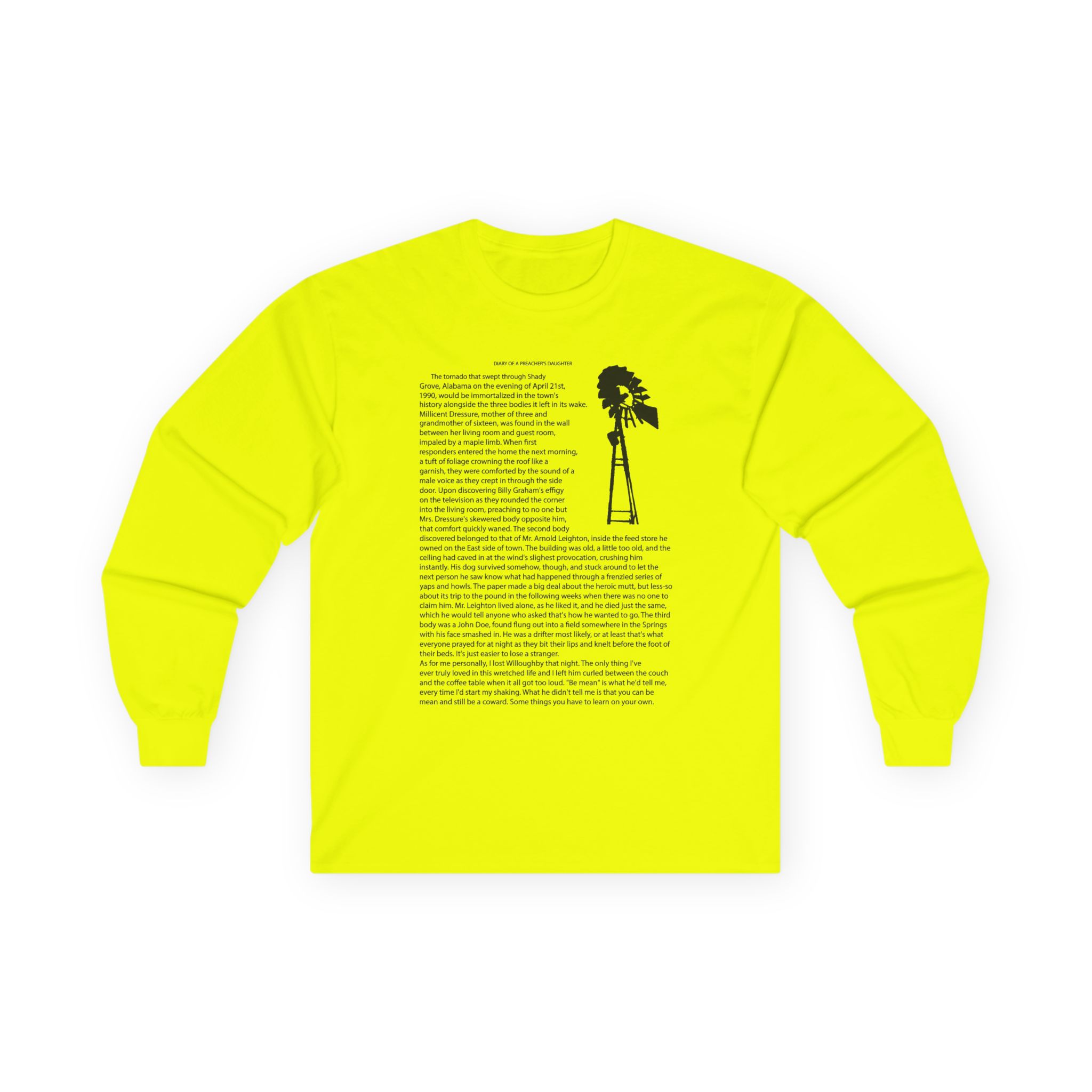 Ethel Cain Excerpt Unisex Ultra Cotton Long Sleeve Tee - Image 7
