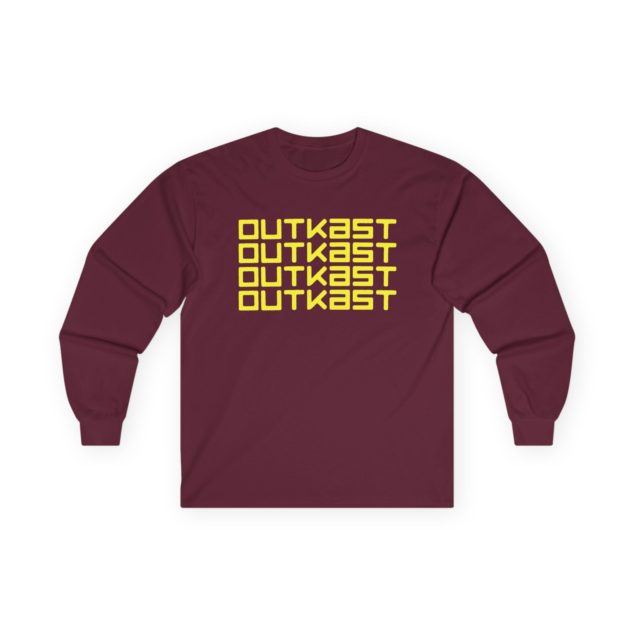 Outkast Logo Repeat Unisex Ultra Cotton Long Sleeve Tee - Image 3