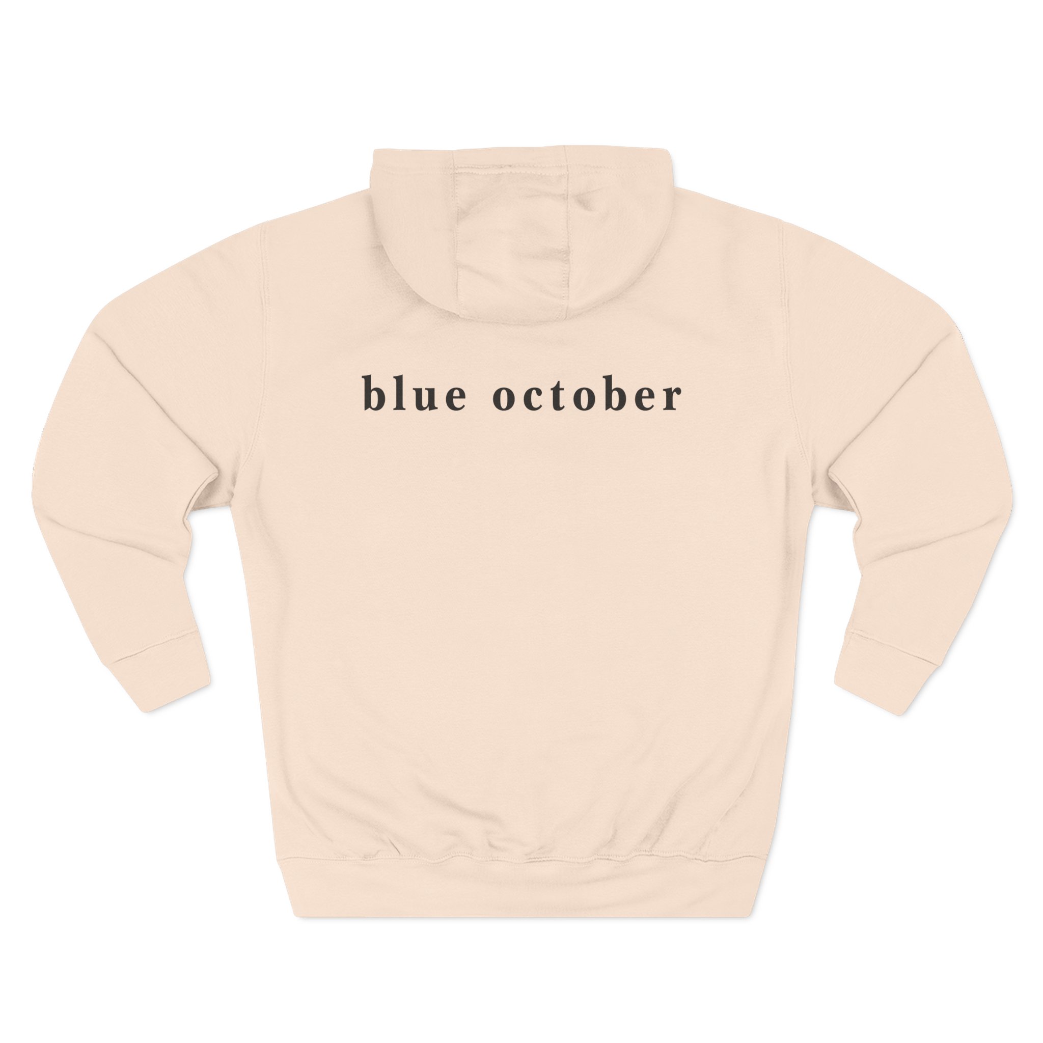 Blue October Big Rose Three-Panel Fleece Hoodie - Image 8