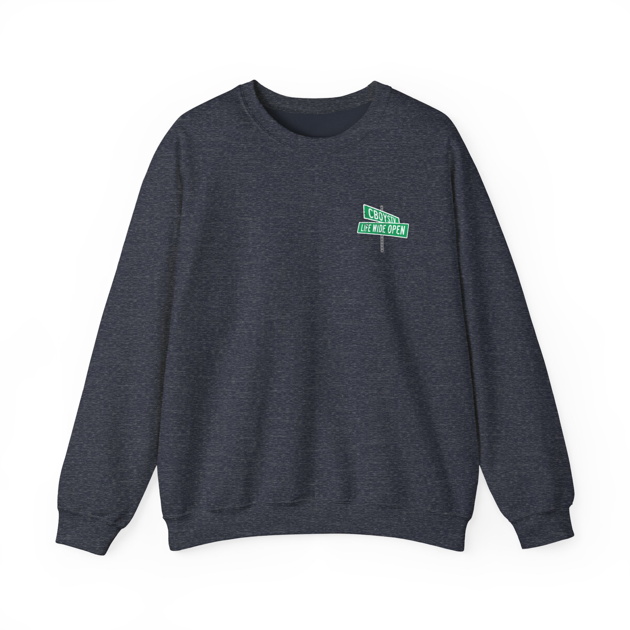 Cboystv Street Sign Unisex Heavy Blend™ Crewneck Sweatshirt - Image 11