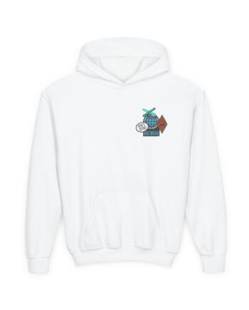 Brewdog Punk Sticker Youth Heavy Blend Hooded Sweatshirt
