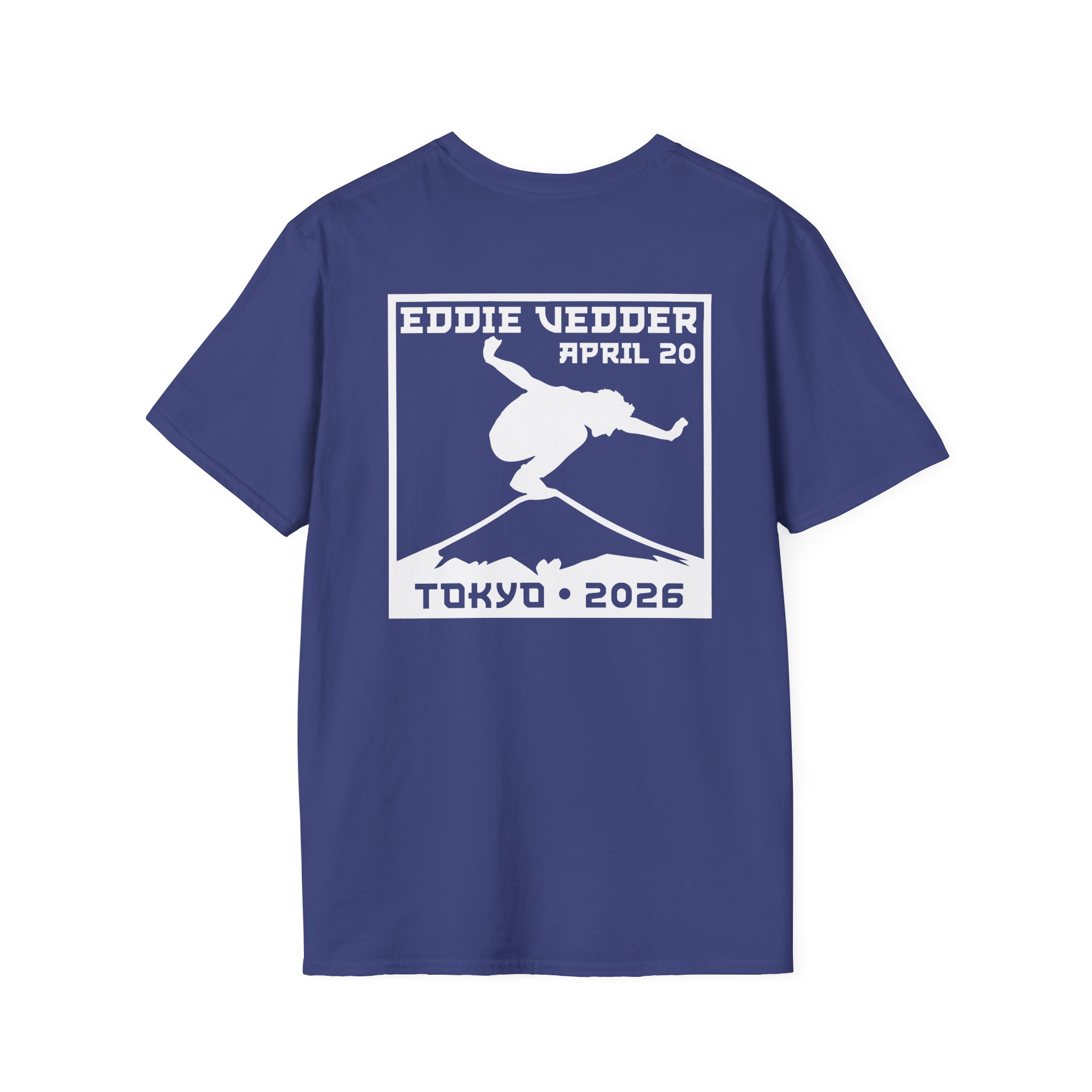 Eddie Vedder 2026 Tokyo Unisex Softstyle T-Shirt - Image 16