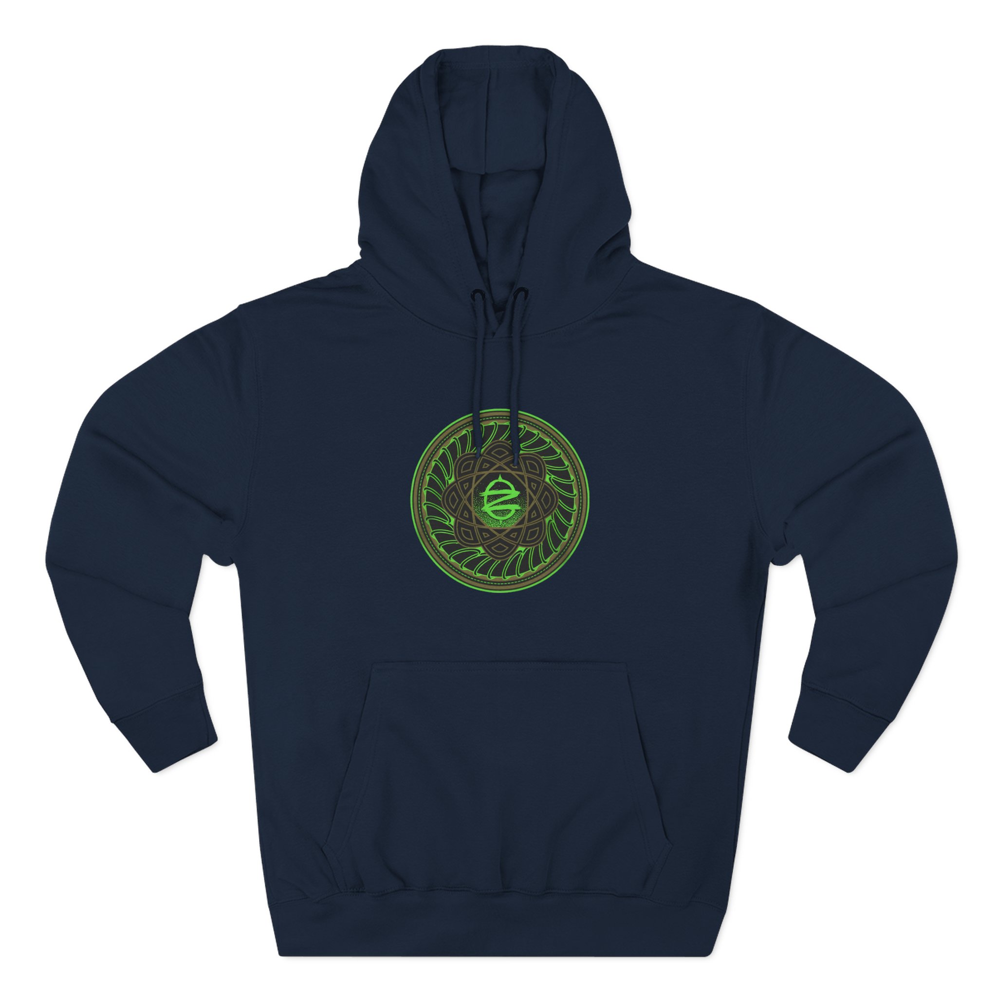 Lsdream Green Earth Three-Panel Fleece Hoodie - Image 17