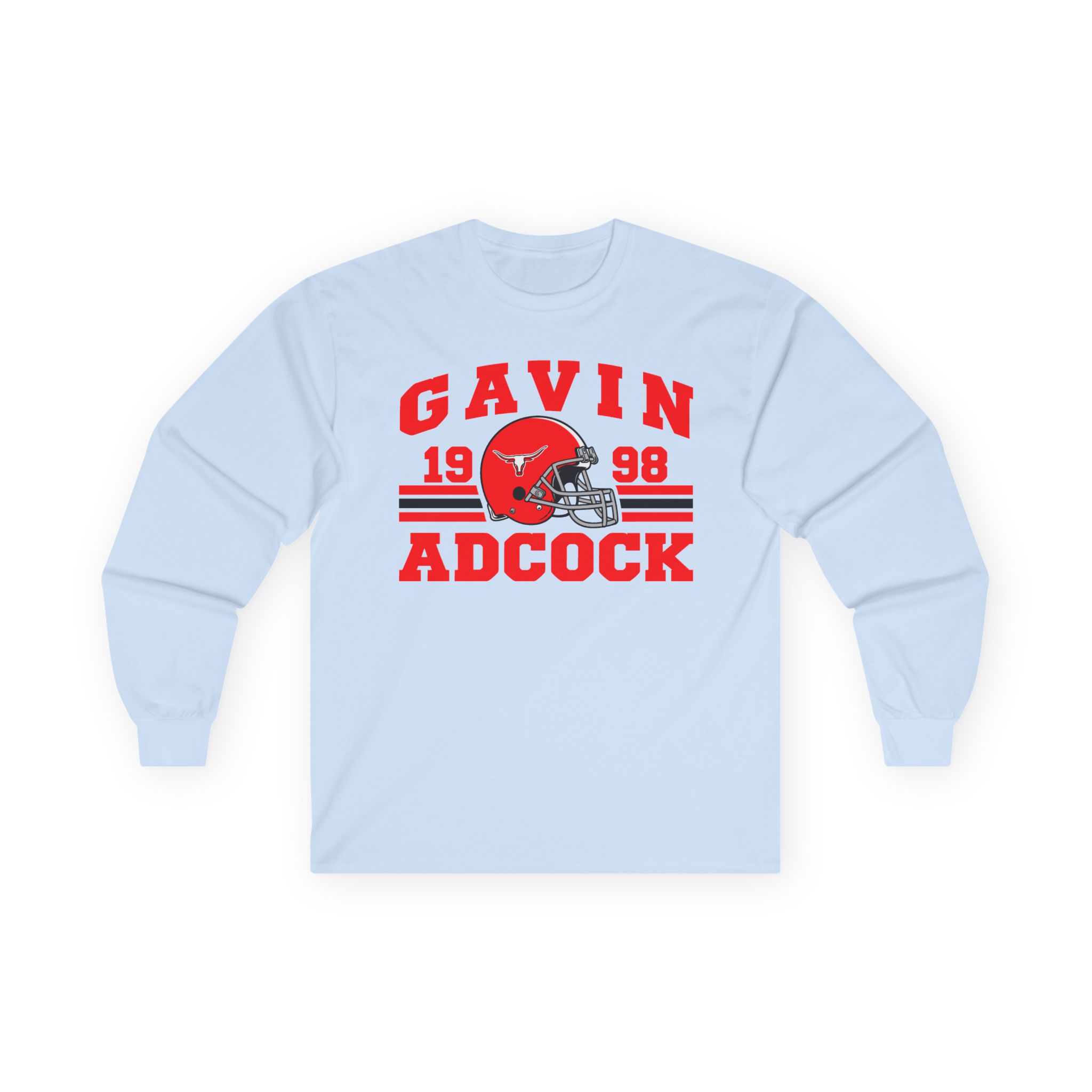 Gavin Adcock Football Unisex Ultra Cotton Long Sleeve Tee - Image 7